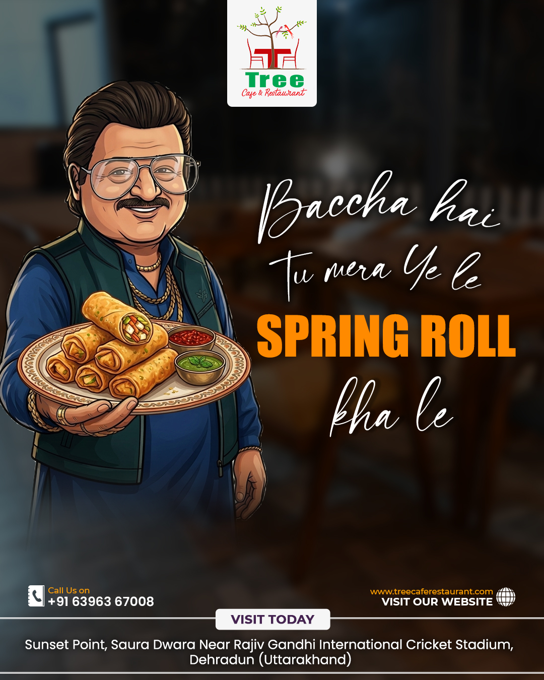 SUN LE NA JAMEEL MAMU KI
SPRING ROLL KHA LE😍
#foodlove #cravingssatisfied #snacklover #foodclick #desieats #streetfoodmagic #foodgramindia #hungrysoul