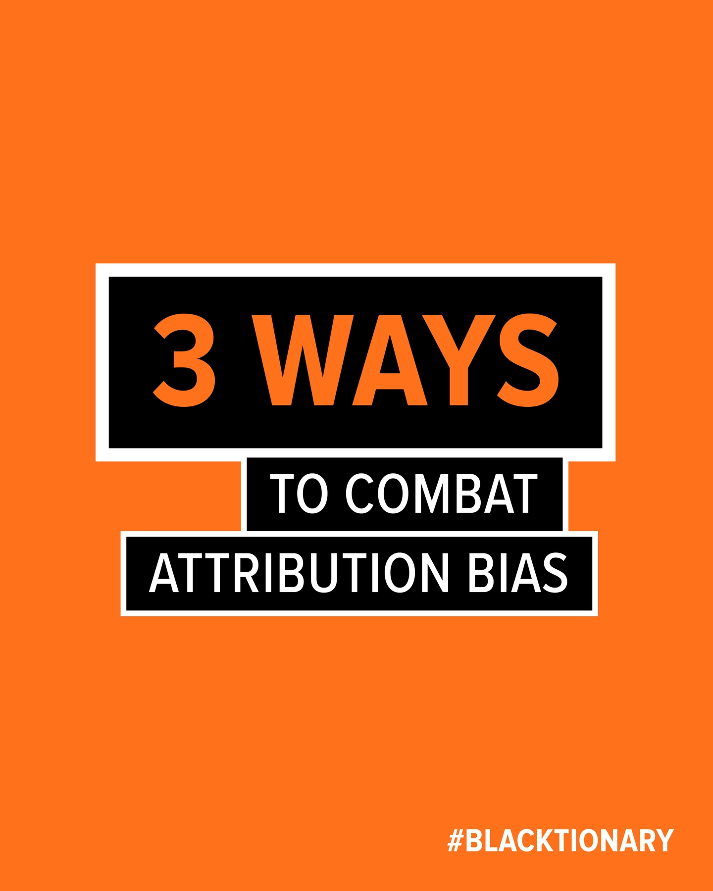 We often find ourselves judging a person's actions through the lens of their character and this is known as Attribution Bias. Here are 3 ways you can break free of this mindset.
For more insightful tips and resources, read the Blacktionary: https://www.penguin.co.uk/books/454085/my-little-black-book-a-blacktionary-by-oremosu-maggie-semple-and-jane/9781804942307?mc_cid=e8233291b0