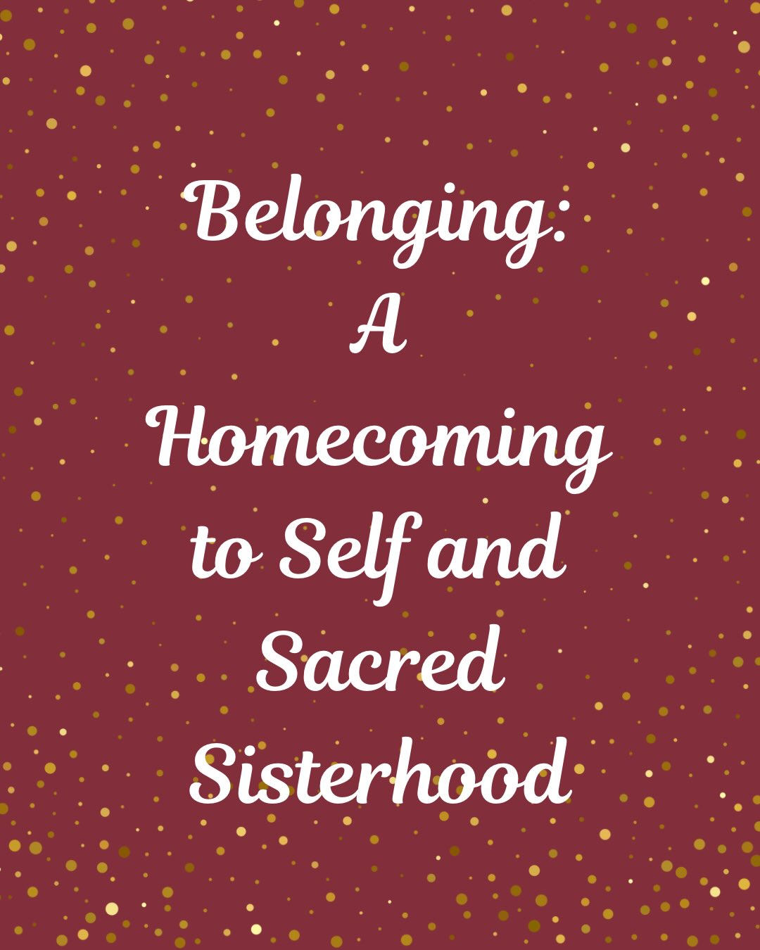 Hi, I’m Paula 💛
Spiritual Mentor, Sound Healer… and a woman who knows what it feels like to not always feel like she belonged.
For a long time, I tried to fit into spaces that didn’t fully see me.
And it wasn’t until I began doing my own inner healing work that I realized…
✨ I wasn’t too much
✨ I wasn’t behind
✨ I wasn’t broken
I just needed spaces that could actually hold me.
That’s why I created Belonging.
A space where women can come as they are, share honestly, and reconnect with who they truly are.
Because something powerful happens when women feel safe enough to be themselves.
✨ They remember their voice
✨ Their worth
✨ Their power
And they remember… they belong.
DM me for a link!