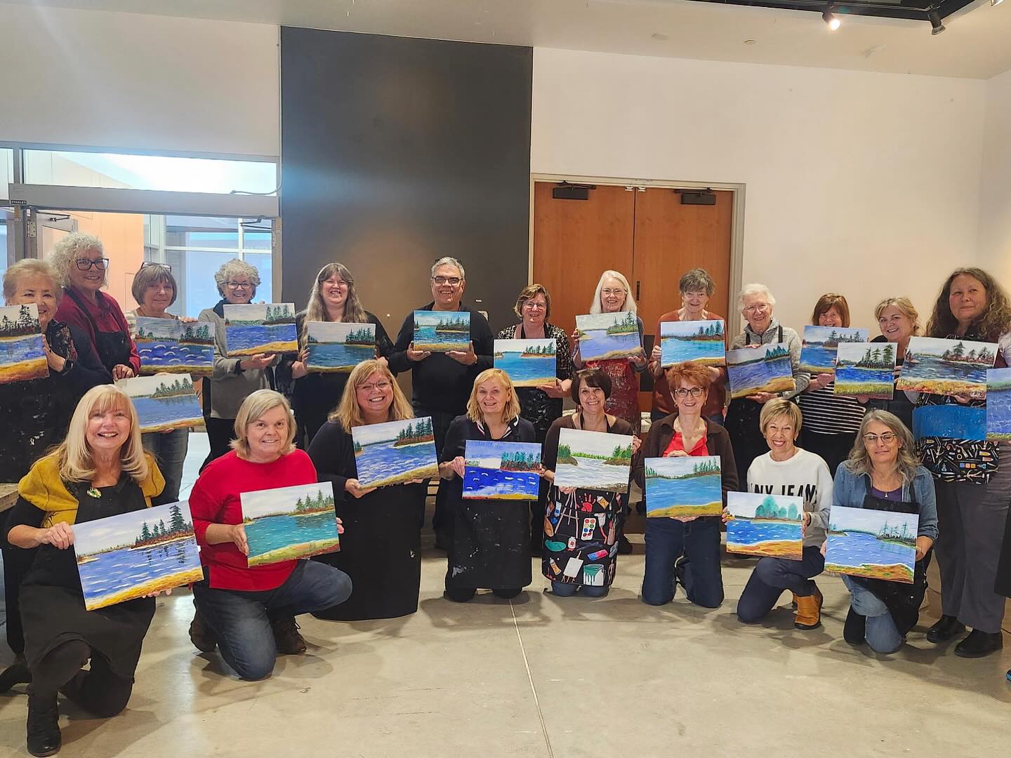 We love a group photo! Thank you to all of the creative and curious individuals who took part in today’s Monthly Maker event.