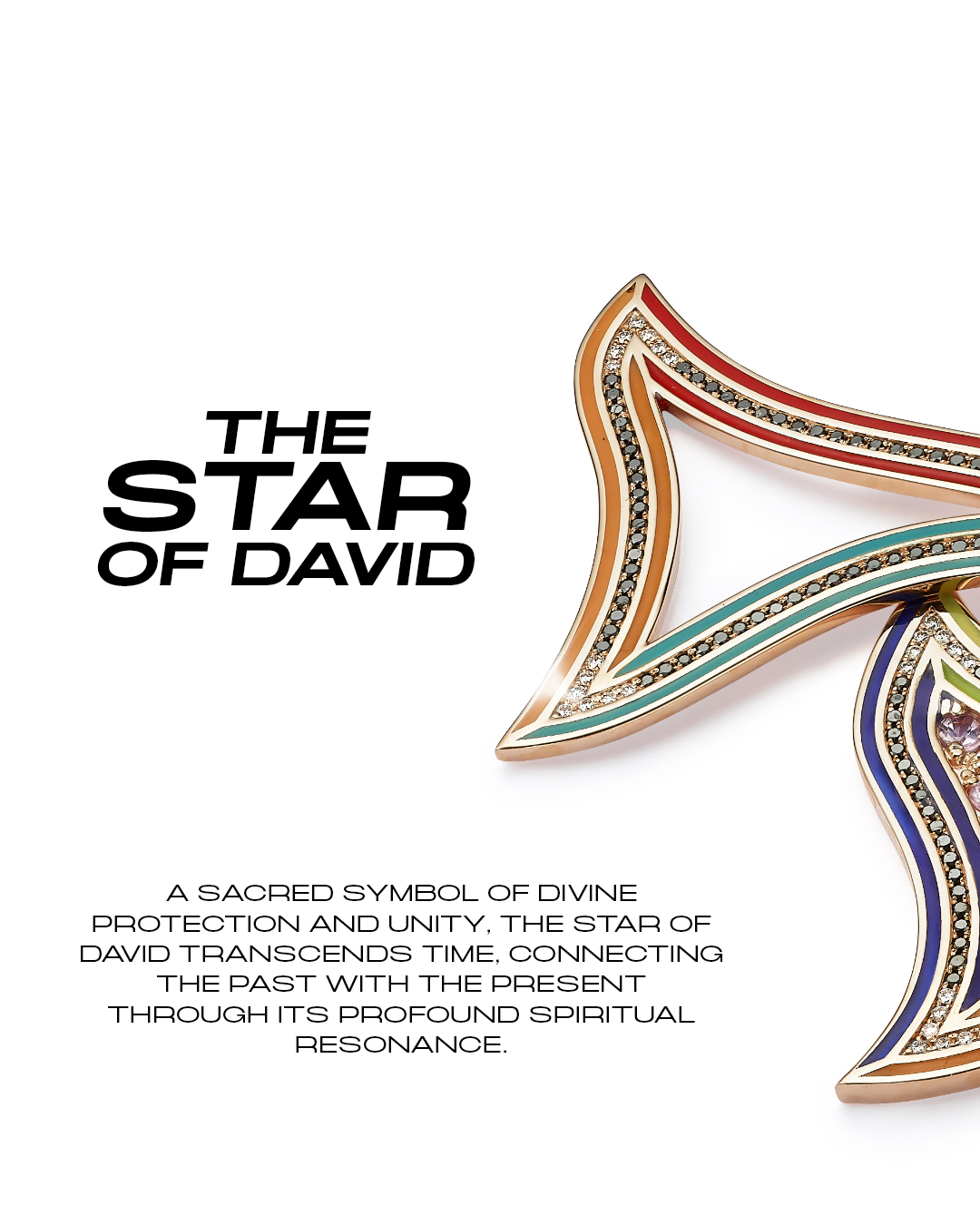 🌟 The Star of David: A Legacy of Light 🌟 This sacred symbol, the Magen David, transcends time, connecting you to a profound spiritual heritage. Crafted with reverence, our piece embodies divine protection and the infinite power of the universe. Carry this timeless emblem as a reminder of your deep-rooted heritage and the enduring light that guides your journey. ✨
#StarOfDavid #SacredGeometry #HolisticElegance #GadiAltman #JewelryWithSoul #DivineLight