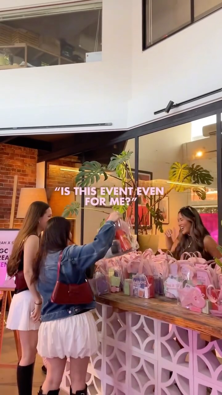 Is Australia’s UGC Creator Event for you? 🤔
If you’re a UGC Creator, would love to meet like-minded creators and attend a night full of opportunities to land brand collabs, Australia’s Official UGC Creator Event is just the place for you! 💖🪩✨
YOU CAN’T MISS THIS…
👉🏽 Major photo ops to show you’ve attended Australia’s UGC Creator Event
👉🏽 A goodie bag full of collaboration opportunities
👉🏽 New friends who get what it’s like to be a UGC Creator and will empower you to scale your UGC business
👉🏽 Beginner and pro UGC Creators all welcomed
GET TICKETS NOW: Brisbane & Perth now open 🎟️✨
#ugcevent #ugcbrisbane #ugccreatoraustralia #ugcperth #AustraliasUGCevent