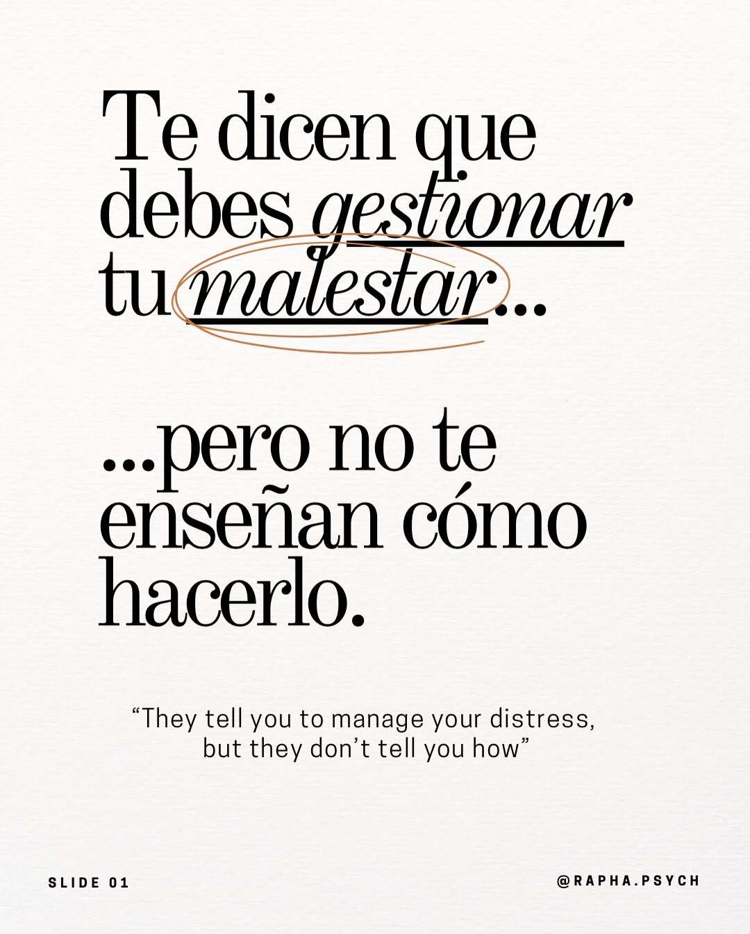 These are some of the most helpful, psychologically proven techniques: (I usually practice number 5!)
This is for people experiencing: Racing thoughts, Feeling overwhelmed, Irritability, Hypervigilance, Intrusive thoughts, Panic, Trouble sleeping while traveling, Feeling hyperactivated or tense, Urges to self-harm or induce vomiting and Chronic pain.
1. Movement: Shake your body, starting from your feet, then your legs, torso, arms, hands, and head.
Remember: anxiety lives in the body.
2. Hold Ice: Hold a few ice cubes in your hand or gently trace them along your arms or legs.
Focus on the sensation and bring your attention back to it if your mind wanders
3. Describe What’s Around You: Name the objects around you and their colors
What else can you notice about your environment?
Is it warm or cool?
How close are you to a window? Can you see outside?
4. Savor a Food or Beverage: Mindfully enjoy a few bites of something you like. Focus on the sensations as you eat or drink.
Note: Avoid distractions during this exercise.
5. The Five-Sense Exercise: Name five things you can see, four things you can feel, three things you can hear, two things you can smell, and one thing you can taste.
6. Muscle Relaxation: Sit or stand, then tense each muscle group (toes, calves, legs, stomach, back, arms, wrists) for 5 seconds, and release slowly.
Note: Ground yourself as your mind and body become more focused on physical sensations.
If you want the full list of scientifically proven techniques, COMMENT “ME!”
And don’t forget to like if you learned something 🤍
🚨A gentle reminder 🤍
These techniques are meant to help you regulate in the moment, not to replace deeper healing work. If you’re struggling, seeking support is a strong and important step.*
“So whatever you eat or drink or whatever you do, do it all for the glory of God”
1 Corinthians 10:31
#christiantherapy #terapiacristiana #mentalhealth #saludmental