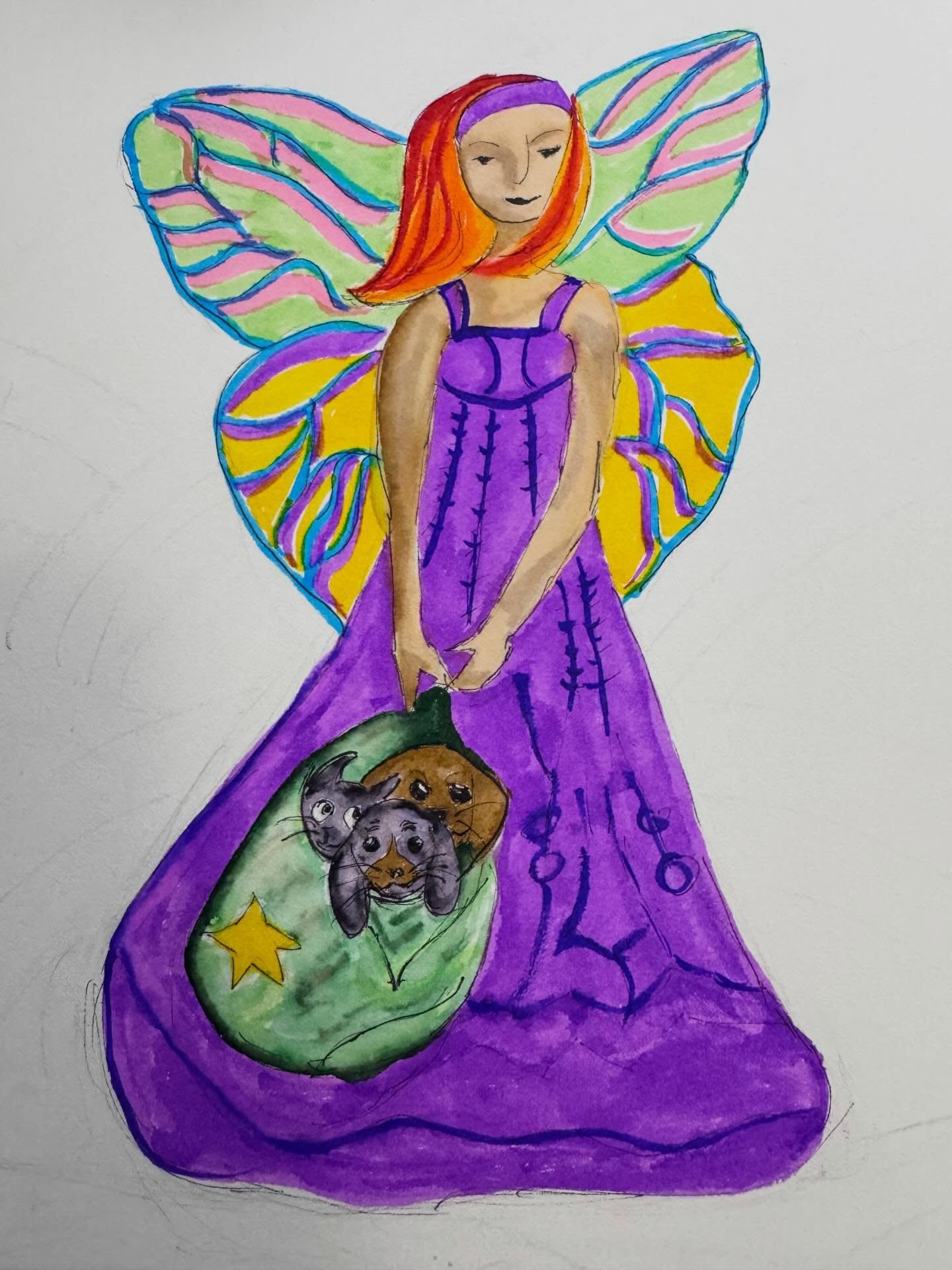 The Fairy of Lost Pets
Third draft
Life, Art & Yoga Lessons: There are some things you’ll be able to fix. Some you won’t. Breathe through both. 💜
#fairy #lostpets #lostlovedones