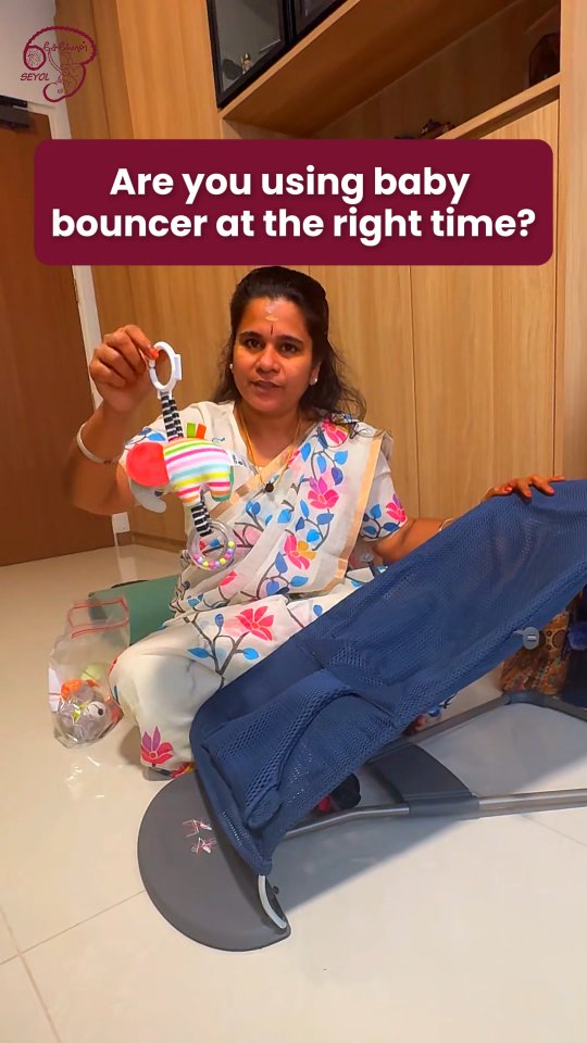 Baby bouncers can be a helpful tool when used at the right time and in the right way.
Start after 6 weeks, keep sessions gentle, and always ensure proper support and supervision.
Save this for later.
#babybouncer #newborncare #babycaretips #infantcare #parentingtips SEYOL
