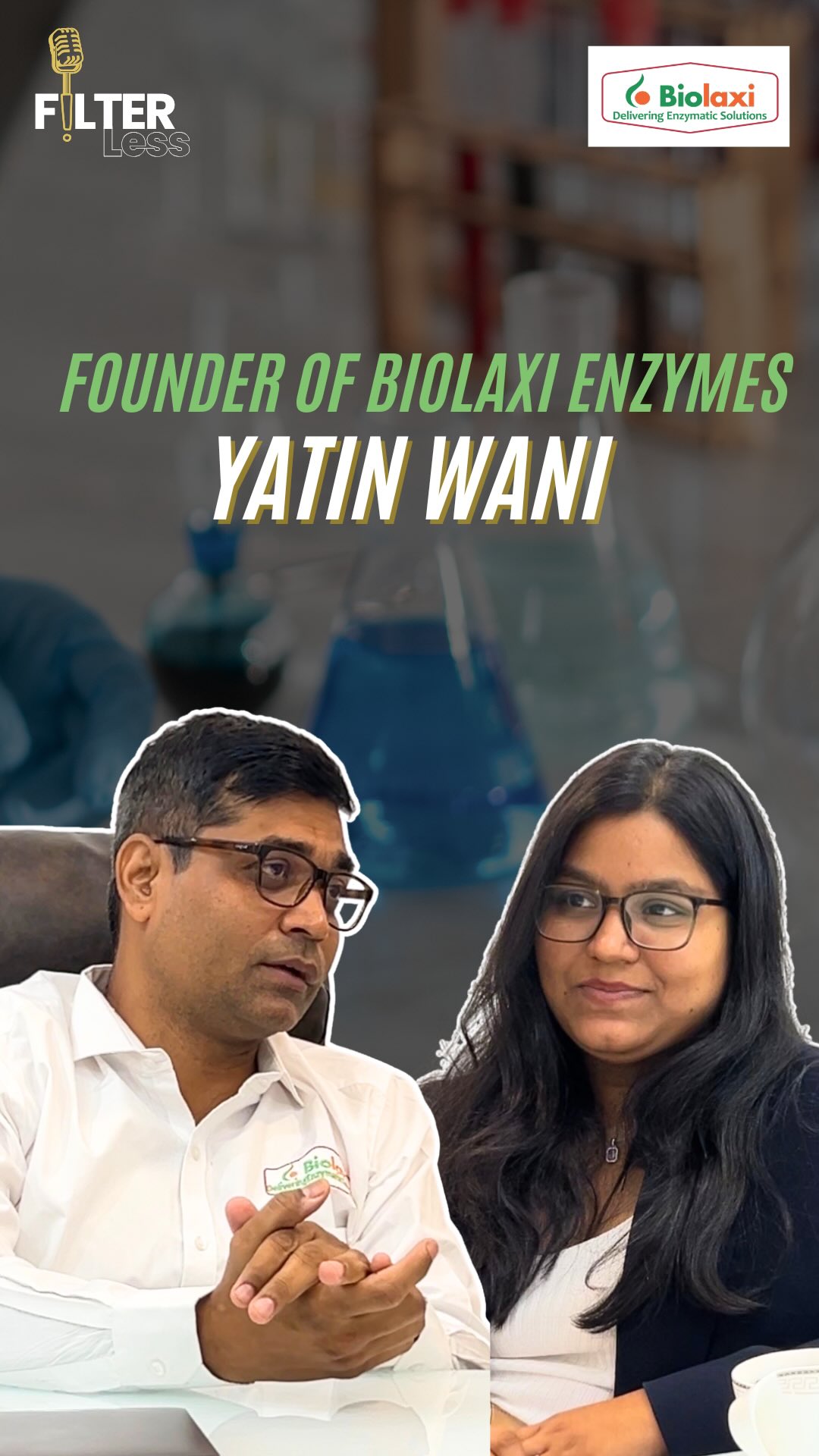 From molecules to markets—this is where science meets scale. 🧪✨
In this episode, Yatin Vani, Founder of Biolaxi Enzymes, breaks down how a niche in enzyme manufacturing turned into a multi-industry powerhouse. From pharmaceuticals to food, detergents to nutraceuticals—Biolaxi is quietly powering everyday products with precision and innovation.
With a strong foundation in biochemical engineering and a vision for customized solutions, the brand is redefining how industries approach fermentation and enzyme science. Backed by in-house R&D and a forward-looking expansion plan, this is not just a company—it’s a growing ecosystem of intelligent manufacturing.
If you’ve ever wondered what goes behind the science of what you consume daily—this conversation is your gateway.
.
.
.
.
#biotechindia #enzymetechnology #fermentationscience #founderstory indianstartups manufacturingindia deeptech innovationindia pharmaceuticalindustry foodtech nutraceuticals chemicalengineering businesspodcast
biotech company india, enzyme manufacturing, fermentation technology, biochemical engineering, indian entrepreneur story, industrial enzymes, pharma manufacturing, food processing enzymes, nutraceutical industry, detergent enzymes, research and development lab, customized enzyme solutions, startup growth india, manufacturing innovation