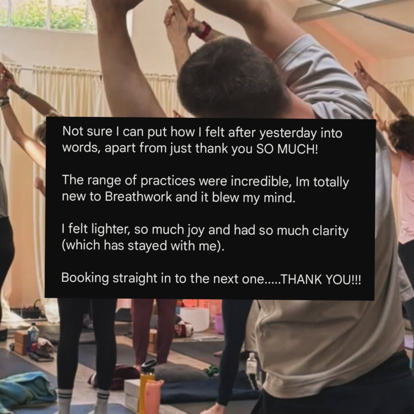 The inbox has been a reet lovely place this week ❤️.
I adore what I do, and it's so exciting to hear people's shifts, discoveries and transformations post journey.
It means the 🌎 and excites me so much 🌿.
Let's keep showing up 🔥.
I gotcha
Xxxx
Jenny
🖇️ In bio for all events and workshops
1st April - Online Breath and Yin
10th April - Small Group Breathwork and Sound
18th April - Inhala x The BIG PRACTICE 🔥 with @leo_oppenheim
17th May - LDN Half Day Retreat
31st May - Cacao, Breath and Sound
Also catch me this summer @vervefestival and @lostvillagefestival (and mayyyybe one more TBC)
July Greece 🇬🇷 - Waitlisted (DM to join)
Oct Portugal 🌄 - Waitlisted (DM)
Free Breathwork recordings on Spotify and @insighttimer (link in bio) ⌛
Come and join - alone, with a mate, a partner. Come just as you are.
.
.
.
.
.
.
.
#londonyoga
#londonbreathwork #londonsound #consciousconnectedbreathwork #cacaocircle