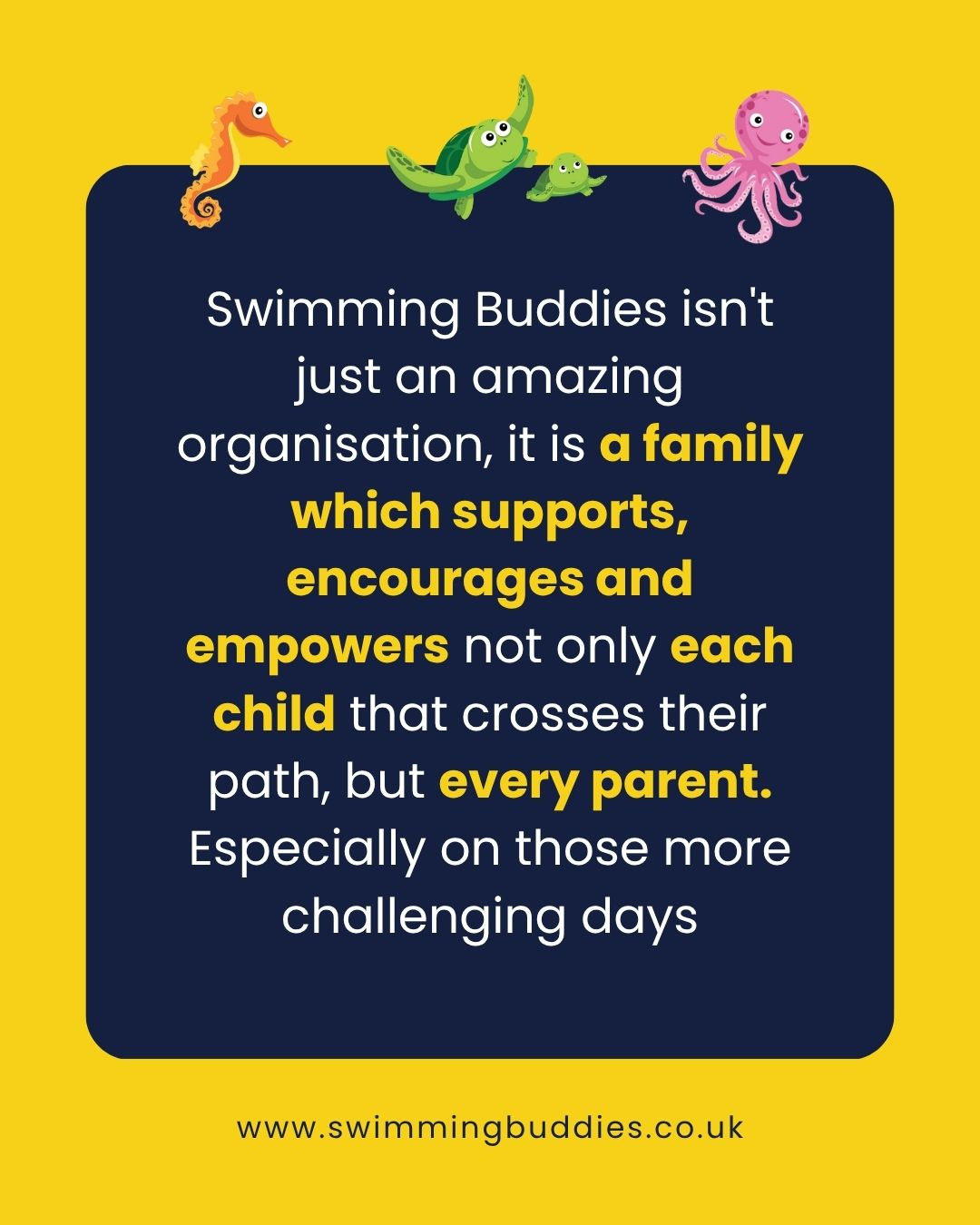 This #WorldAutismAwarenessMonth we’re shining a light on what really matters: Belonging
Every child deserves the chance to thrive in an environment that embraces their uniqueness ✨️
At Swimming Buddies we’re proud to offer sessions for children of all abilities to learn essential water safety skills and enjoy the therapeutic benefits of swimming. A place where neurodiverse children and families feel seen, supported, and BELONG as part of our community 🏊♀️