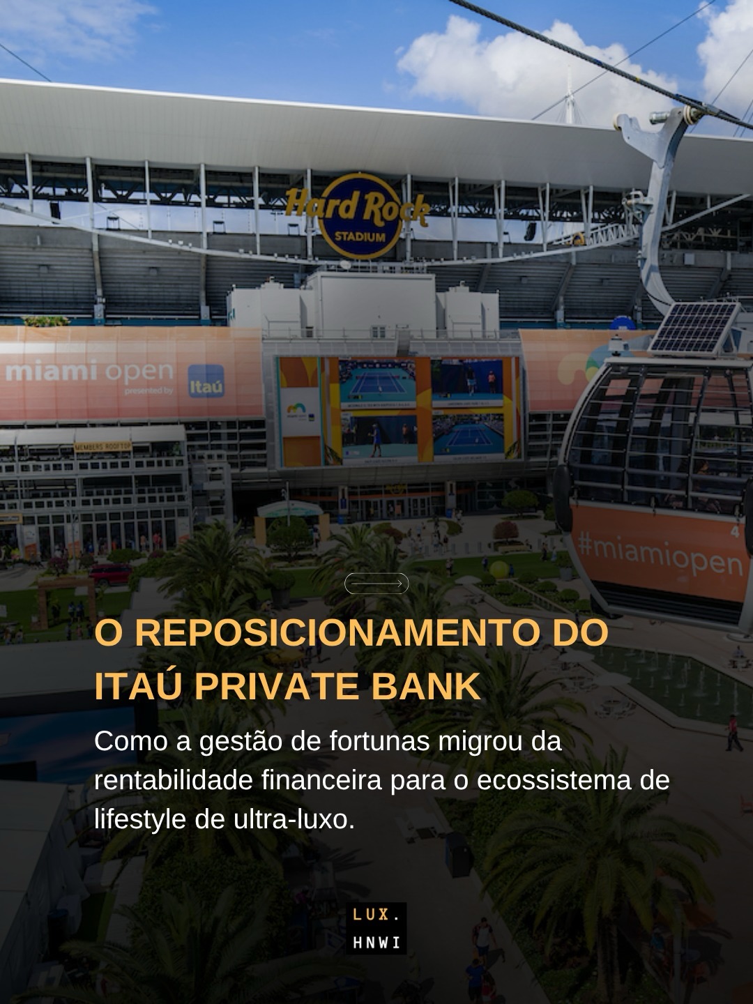 A era da rentabilidade como único diferencial competitivo no Wealth Management chegou ao fim. ♟️
No cenário atual, onde a entrega de yield se tornou uma commodity, o Itaú Private Bank orquestrou um reposicionamento magistral. A instituição evoluiu de mera guardiã de balanços patrimoniais para se consolidar como a verdadeira arquiteta do estilo de vida de seus clientes de altíssima renda (UHNWI).
Ao invés de focar apenas em relatórios financeiros, o banco passou a entregar o ativo mais escasso e desejado da atualidade: o “acesso incomprável”.
Neste novo Relatório de Inteligência da LuxHNWI, desconstruímos as engrenagens dessa transição estratégica:
🌐 Expansão Global: O movimento em direção a Miami e o pedido de licença plena (National Bank) nos EUA.
🎾 A Economia da Paixão: O domínio do marketing experiencial com o histórico patrocínio ao tênis, o protagonismo no torneio e o acesso VIP chancelado no universo das artes.
🤝 Ecossistema de Hiper-Conveniência: A criação de um consórcio de parceiros no ultra-luxo para eliminar qualquer atrito da rotina do cliente global.
🏆 Retenção Intergeracional (Next-Gen): A aproximação com os novos herdeiros através de embaixadores que representam o ápice da performance global e do esporte brasileiro.
A liderança demonstra que o futuro da gestão de fortunas pertence a quem orquestra, com perfeição, a precisão fiduciária com a economia da experiência.
📲 Leia a análise estratégica completa no nosso site. Link na Bio.
—
Ecossistema e Parceiros Estratégicos:
Instituição: @itau | @itaubba
Transacionalidade: @visabr
Mobilidade Aérea: @flyflapper
Mobilidade Terrestre: @govippers
Hospitalidade Global: @teresapereztours
Saúde e Performance: Finncare
Economia da Paixão: @miamiopen | @artbasel
Embaixadores: @carlitosalcarazz | @ronaldo | @joaoffonseca
Arenas: @hardrockstadium | @allianzparque
#WealthManagement #ItauPrivateBank #MercadoDeLuxo #UHNWI #EconomiaDaExperiencia