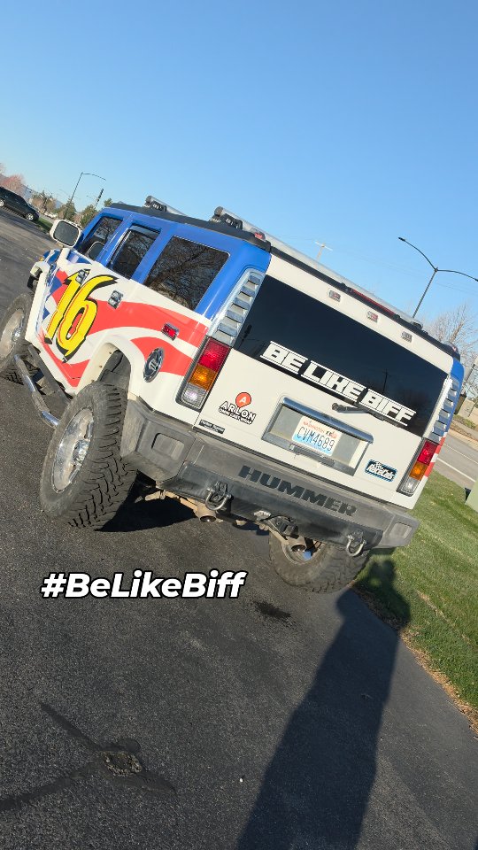 Thank you Mitch Kleyn for the opportunity to wrap your vehicle. It was an honor to be able to work on such a cool project that pays homage to such an awesome individual. #BeLikeBiff
Special call out to @arlongraphics_us . Their new Omni Cast film is awesome. We love using it. Paired with their popular 3220 laminate.