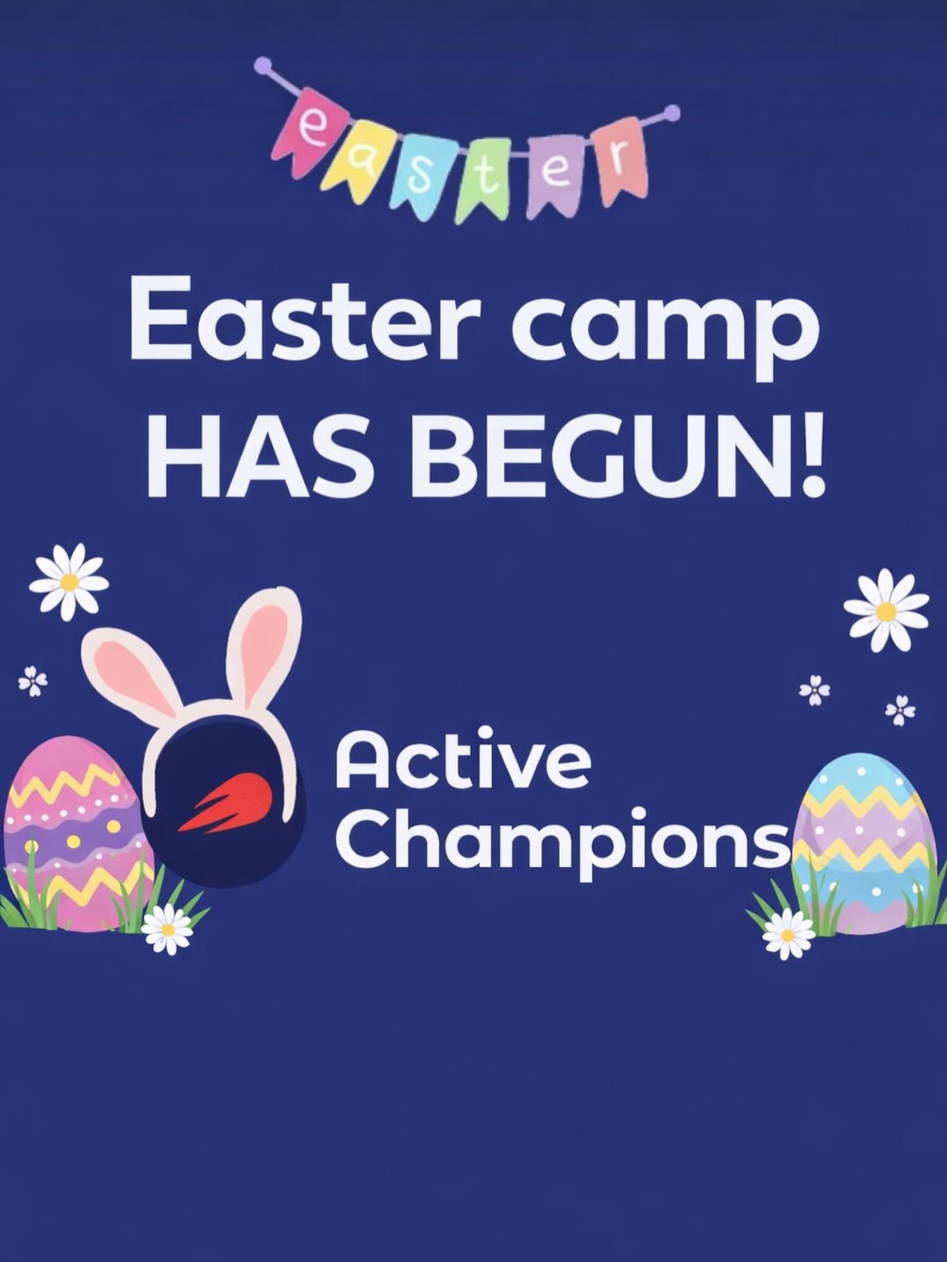 🐰🌸 Easter Camp HAS BEGUN! 🌸🐰
We’re so excited to welcome everyone to an unforgettable camp packed with adventure, activity, and pure awesomeness! 💥
📍 Location: St Peter’s Primary School (week 1)
📍 Location: John Betts Primary School (week 2)
💰 Places from just £32
⏰ 8:30am – 3:30pm
Whether your child loves sports, games, or just staying active and making new friends, this is a camp for EVERYONE 🙌
Don’t miss out on the Easter fun — limited spaces available! 🐣✨
#EasterCamp #ActiveChampions #SchoolHolidays #KidsActivities #HolidayCamp FunAndFitness