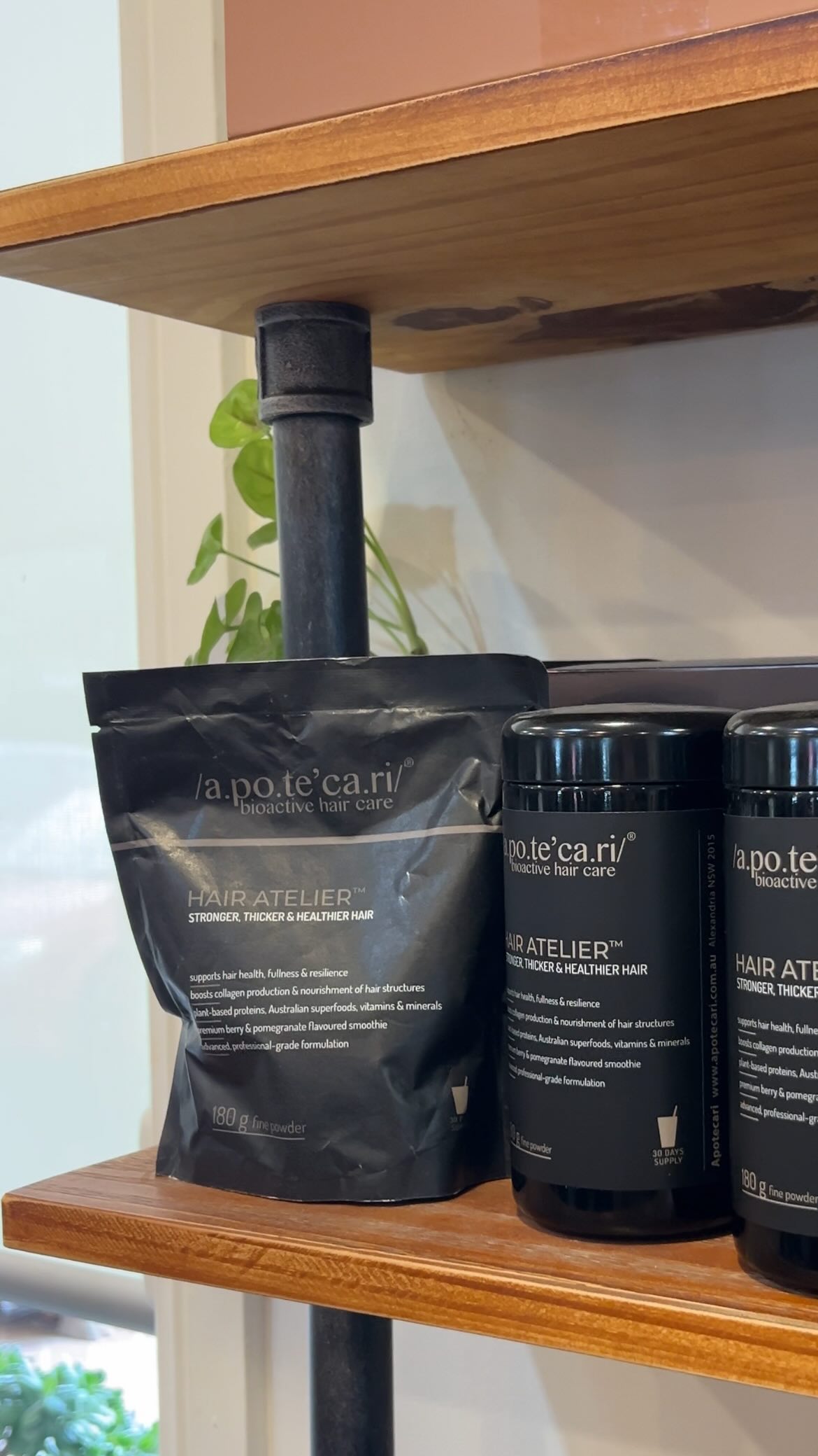 Your hair health is more than just the products you use externally. 🧴
We spend so much time focusing on what we put on our hair, but true transformation starts with what we put in our bodies. Our hair is a bio-indicator of our internal health. When you’re nourished on the inside, it shows on the outside.
Our curated supplement range from @apotecaribioactivehaircare and @superfeast are designed to bridge the gap between your routine and your results.
Shop our Pura essentials via our website or ask us about them during your next visit. 🌱