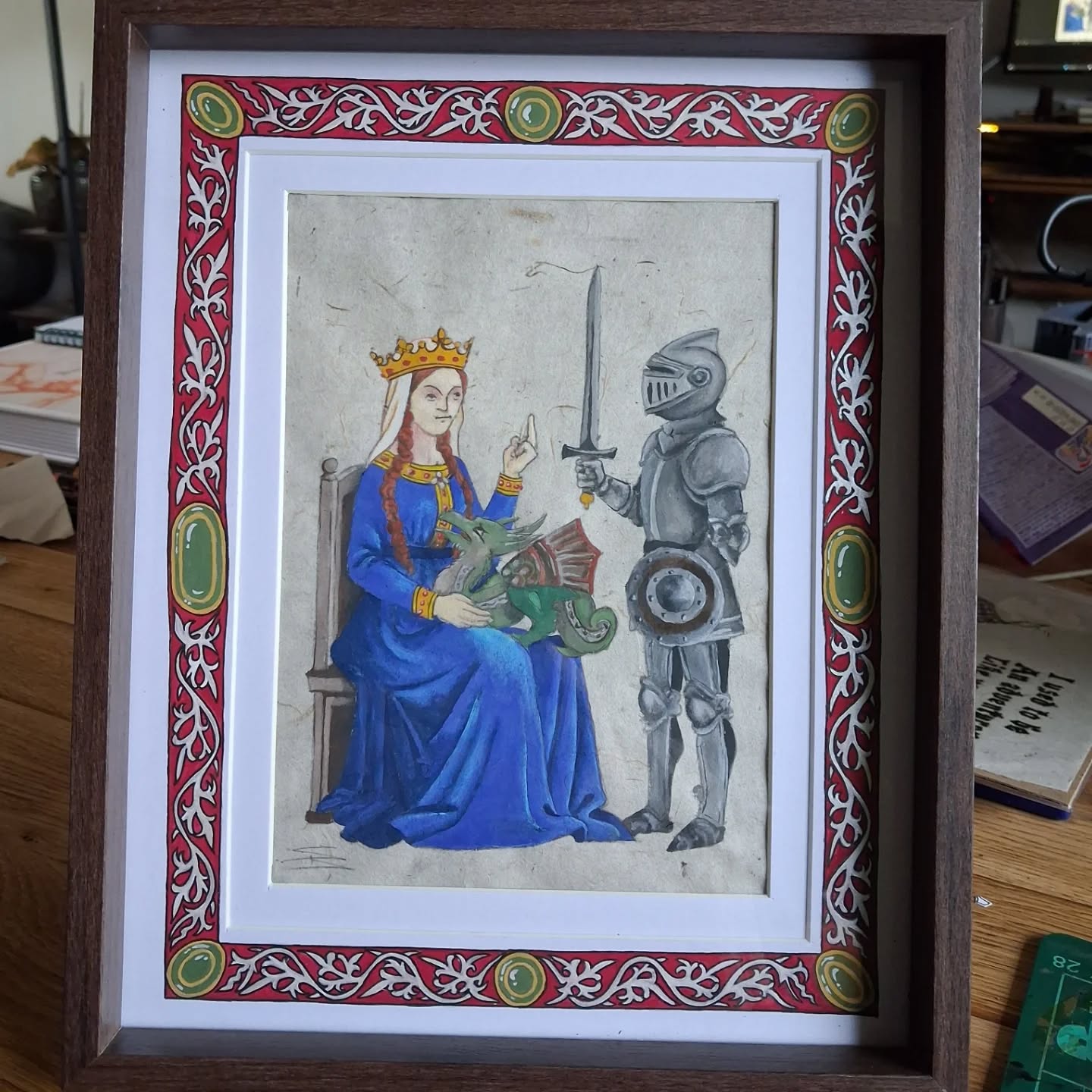 Legit one of the funniest side-gigs I've worked on recently 🤣
Swipe to see more process snapshots!
#gouacheart #watercolorart #artfun #medievalmemes