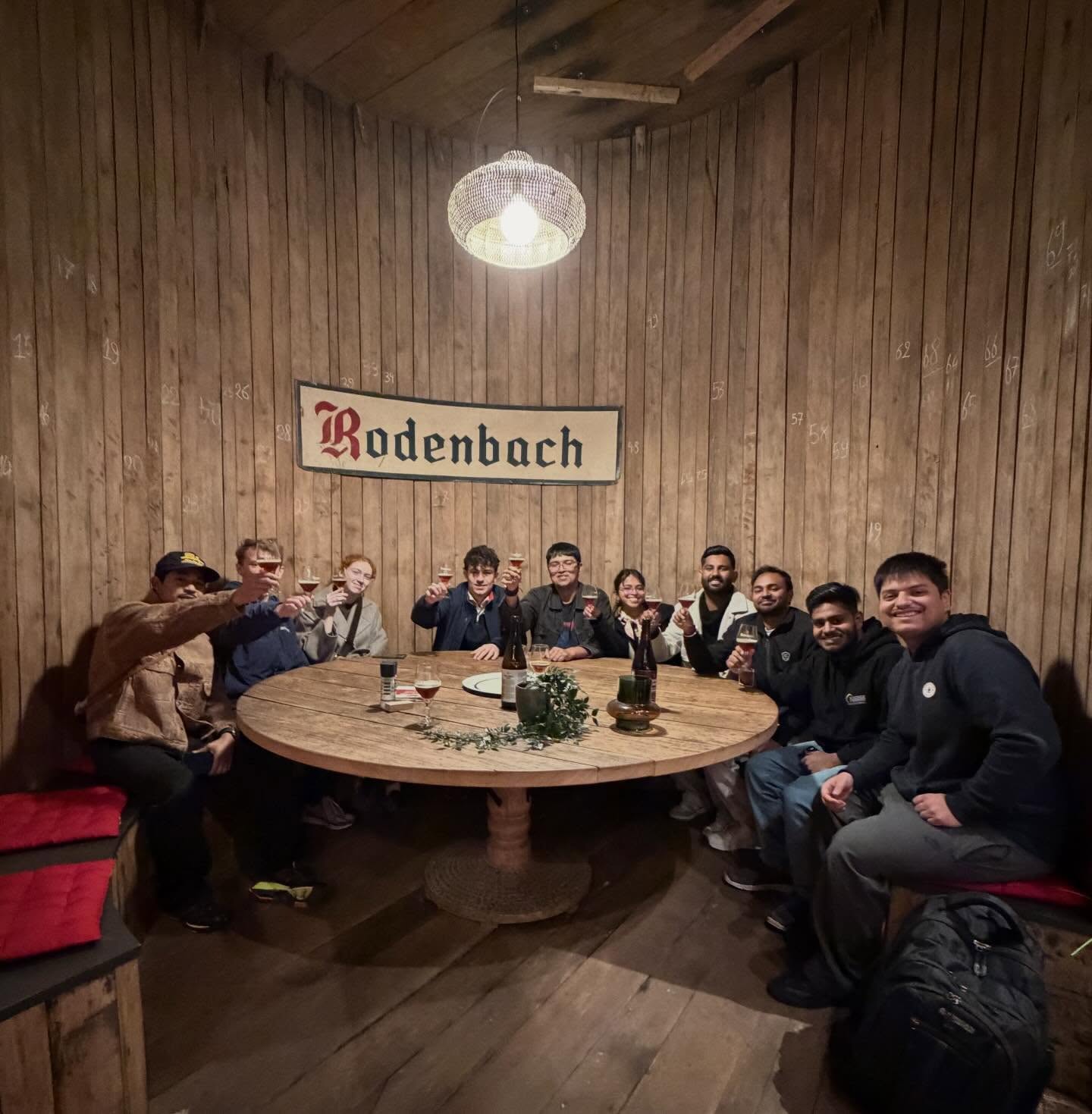 Our current class had the opportunity to visit @rodenbachbeer brewery, renowned for its iconic red-brown beer from Roeselare, which is matured in traditional foeders. During the visit, they gained insight into the unique brewing and maturation process that gives this beer its distinctive character, combining freshness with complex, slightly sour notes.
The visit not only deepened their understanding of Belgian brewing traditions but also highlighted the importance of time, patience, and precision in creating such a unique product.
It was a truly interesting and inspiring afternoon.