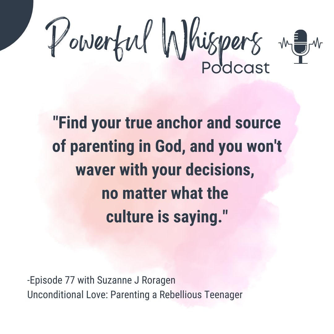 Excited to have joined Christa Joy on the Powerful Whispers Podcast! Check out the podcast for a chance to dive deep into the journey of parenting!