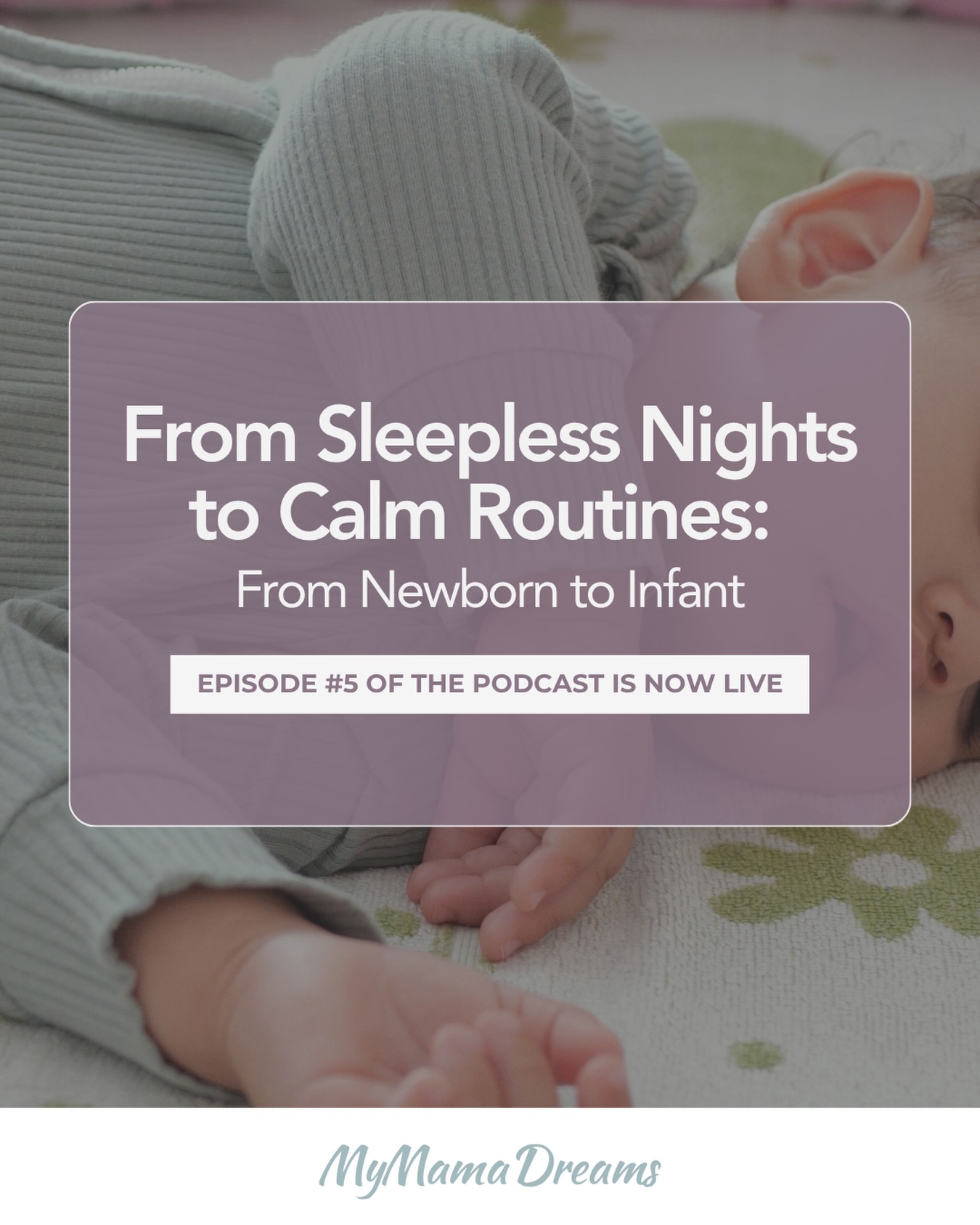 Baby sleep can feel like a mystery ✨
Those early months can feel unpredictable, exhausting, and sometimes overwhelming, especially when you’re trying to understand what your baby needs.
In Episode # of My Mama Dreams Podcast, we talk about how baby sleep really works, what is normal in each stage, and how to support your baby with more calm and confidence.
If you’d like more support, explore the Birth & Baby Antenatal Workshop ✨
👉 Link in bio 🤍