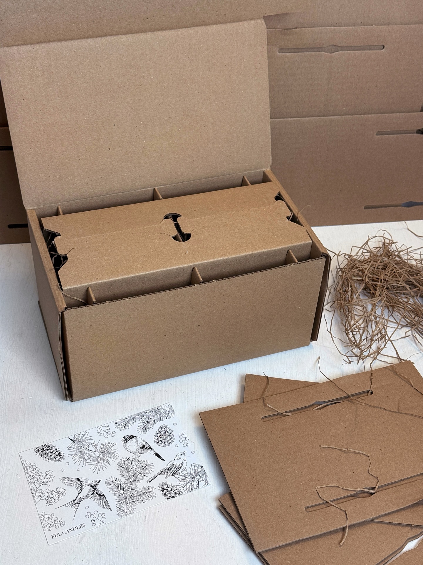 For the last year and a half I’ve been working towards cutting out plastic in our packaging and packing materials. We’ve switched to glass room + loo sprays, transitioned to custom shipping boxes that eliminate the use for bubble wrap, and pack with paper shred whenever possible. Since we’re a small shop that doesn’t get price breaks like the bigger chains, eco forward swaps aren’t always possible. But we’re taking baby steps. Thanks for stepping with us. 🌍♻️