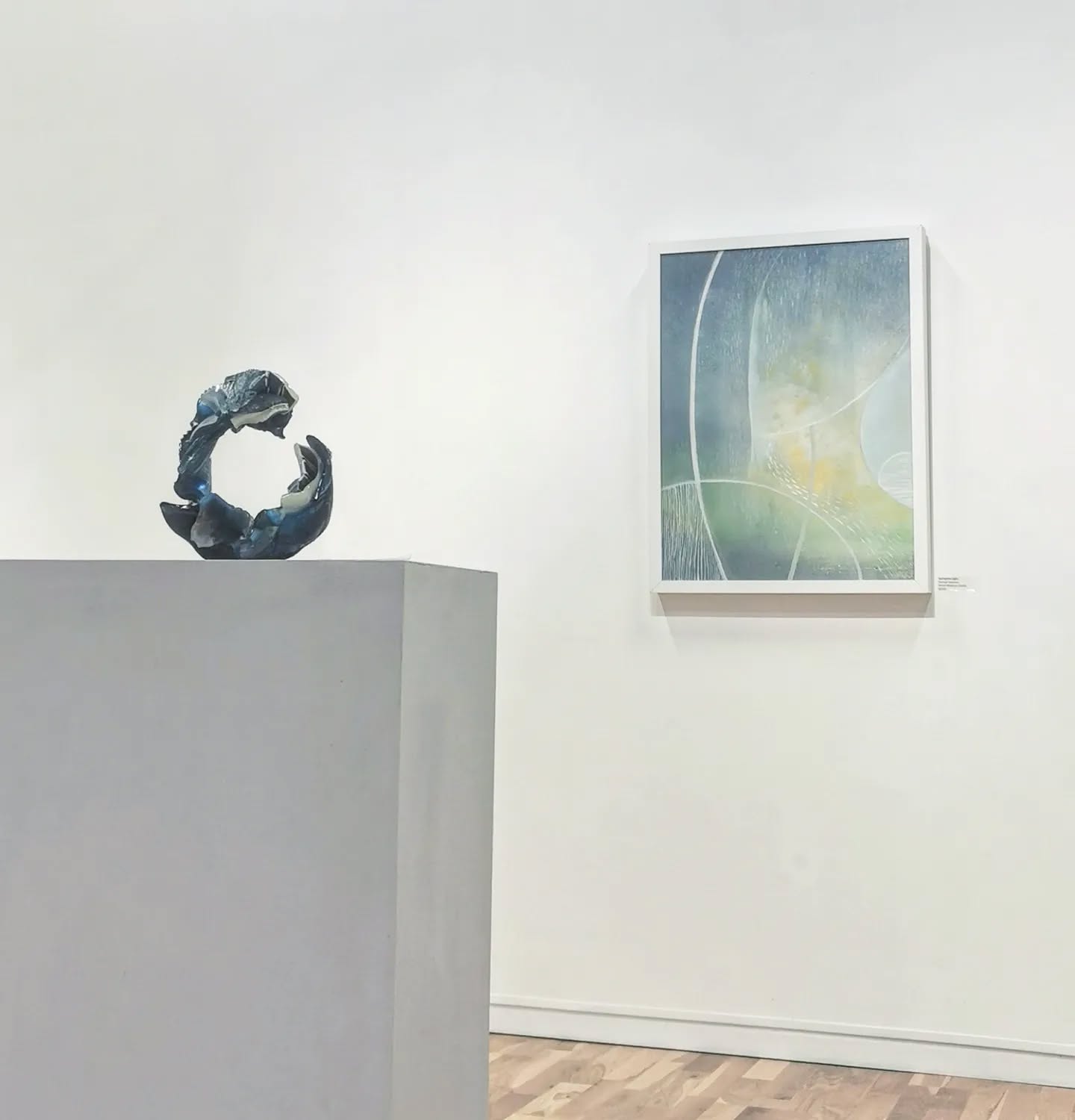 It was so lovely to attend the Opening of "Spring" - a show by selected Artists from the @societyofcaithnessartists . Here's my two pieces - "Springtime Light" (Mixed Media on Canvas) and "Springtide" (Kilnformed Glass) at the lovely @thursogallery . The show will run until 19th April - many thanks to the organisers for the beautiful "hang"
#art #exhibition #gallery #artgallery #fusedglass #sculpture #kilnformedglass #painting #artist #painter #scottishart #scottishartist #spring #light #caithness #thurso