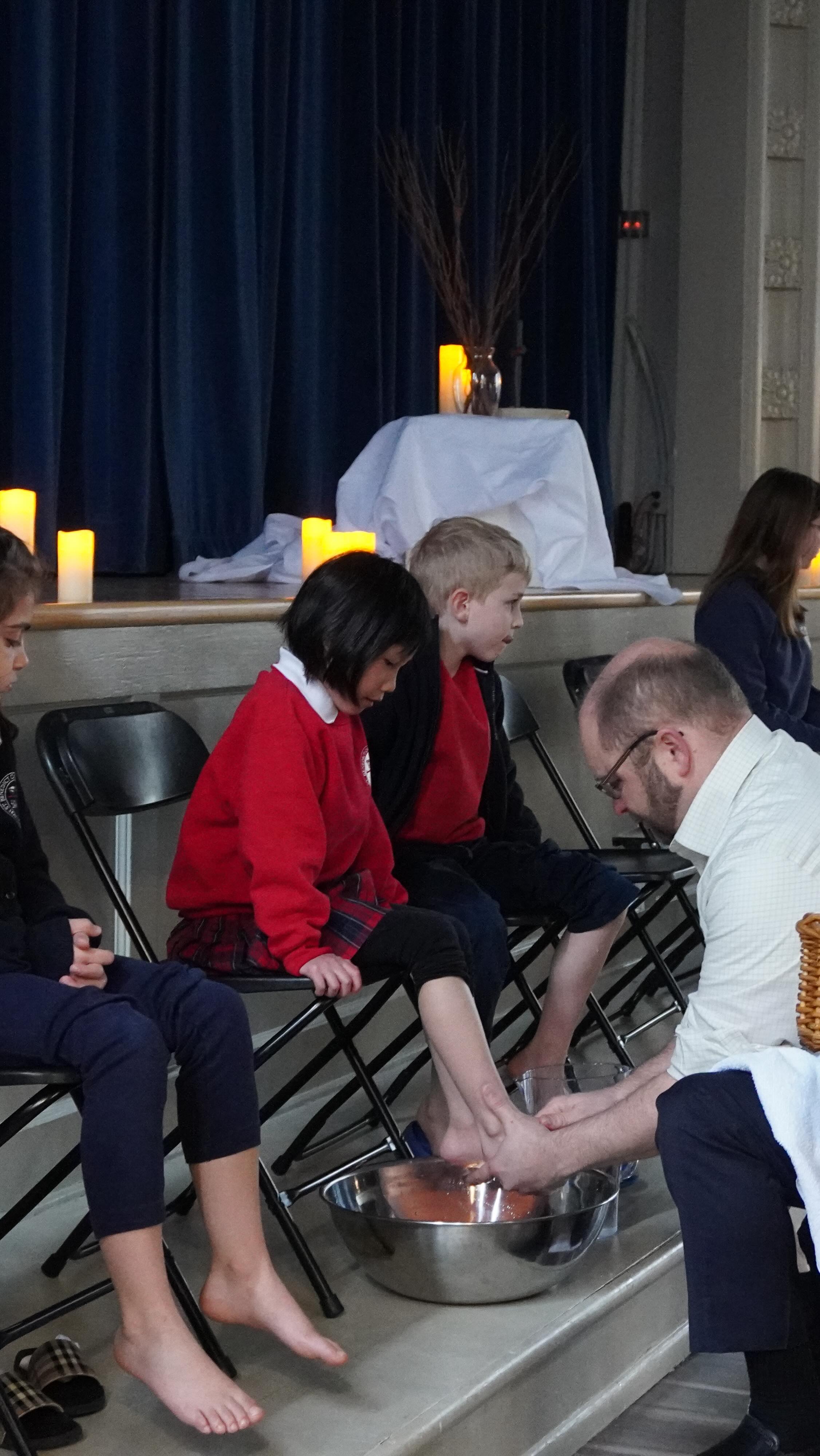 Holy Thursday
“If I have washed your feet, you should wash one another’s feet.”
Today, we held a service to teach students how Jesus taught us to serve others with humility, love, and compassion. 🤍
.
.
.
#HolyThursday #FootWashing #CatholicFaith #LoveAndServe