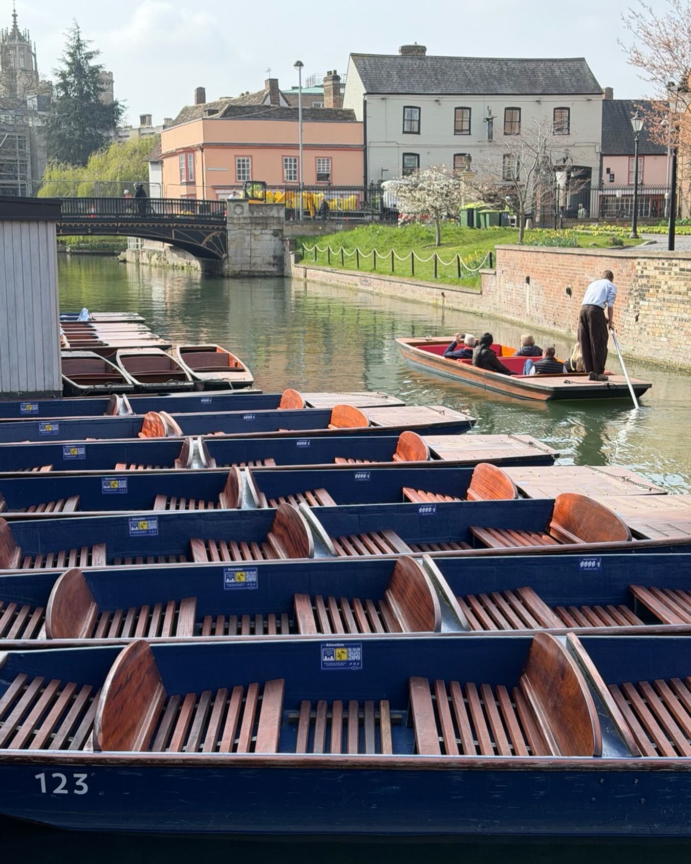 Signs of spring when the punts are out…
