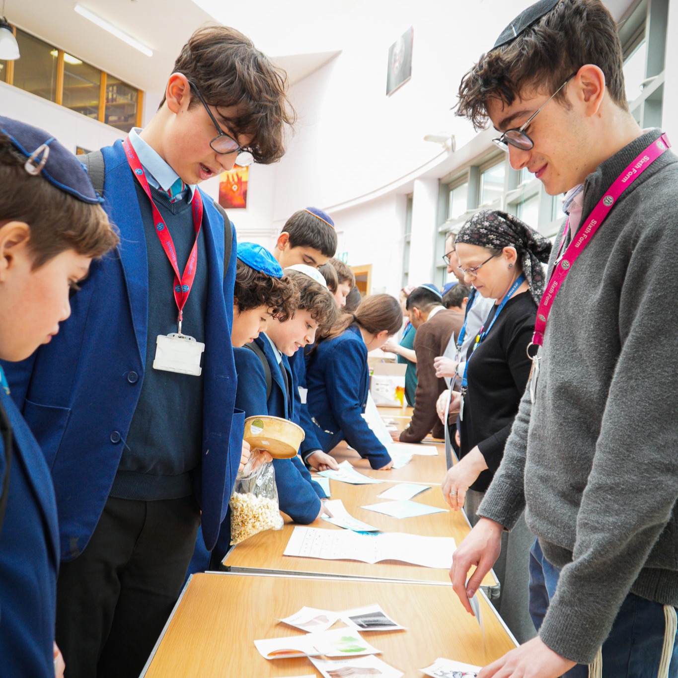 In advance of Pesach, we brought learning to life with a series of fun, interactive activities outside the canteen! Students tested their knowledge of Echad Mi Yodea, answered Pesach trivia, explored Egyptian hieroglyphics, and matched images to the Seder plate, combining creativity, curiosity, and חג spirit. Wishing you all of wonderful Pesach Holiday!