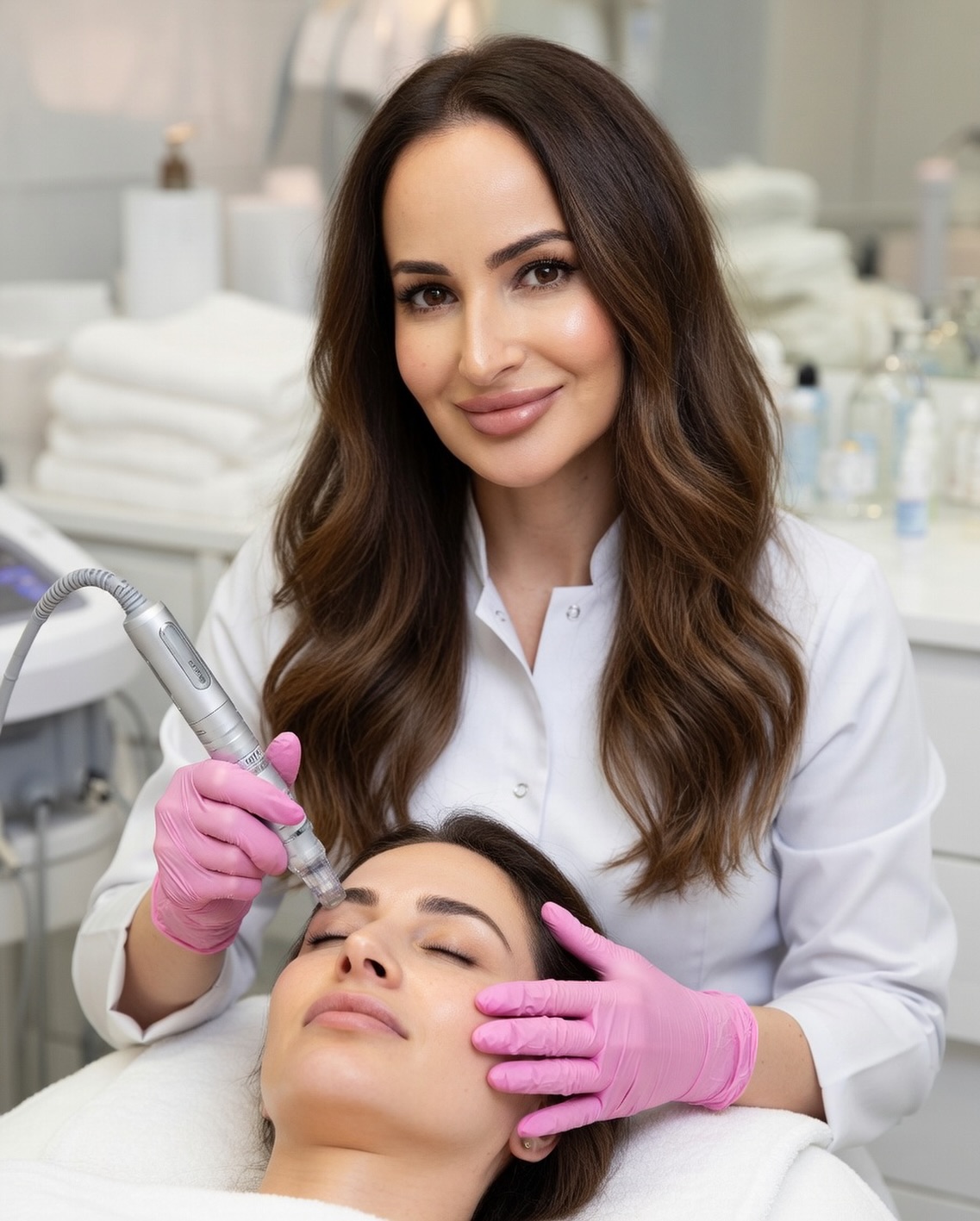 Unlock Your Skin’s Natural Glow with Microneedling
Tired of dull skin, fine lines, acne scars, or uneven texture? Discover the power of Microneedling – the advanced collagen induction therapy that rejuvenates your skin from within.
Using tiny, sterile needles, this minimally invasive treatment creates controlled micro-injuries that trigger your body’s natural healing response. The result? A significant boost in collagen and elastin production, leading to smoother, firmer, and more radiant skin.
Microneedling effectively helps with:
• Reducing fine lines and wrinkles
• Fading acne scars and surgical scars
• Minimizing enlarged pores
• Improving skin tone and texture
• Softening stretch marks
• Restoring a youthful, healthy glow
With little to no downtime, you can return to your daily routine quickly while enjoying progressive, long-lasting results that continue to improve over weeks and months.
Safe for most skin types and tones, Microneedling is performed by trained professionals in a clinical setting for optimal comfort and results.
Ready to reveal your best skin yet?
Book your Microneedling session today and experience the transformation for yourself!
Limited spots available – Contact us now for a free consultation.
#richmondbeauty #beautysalón #twickenham #richmonduponthames