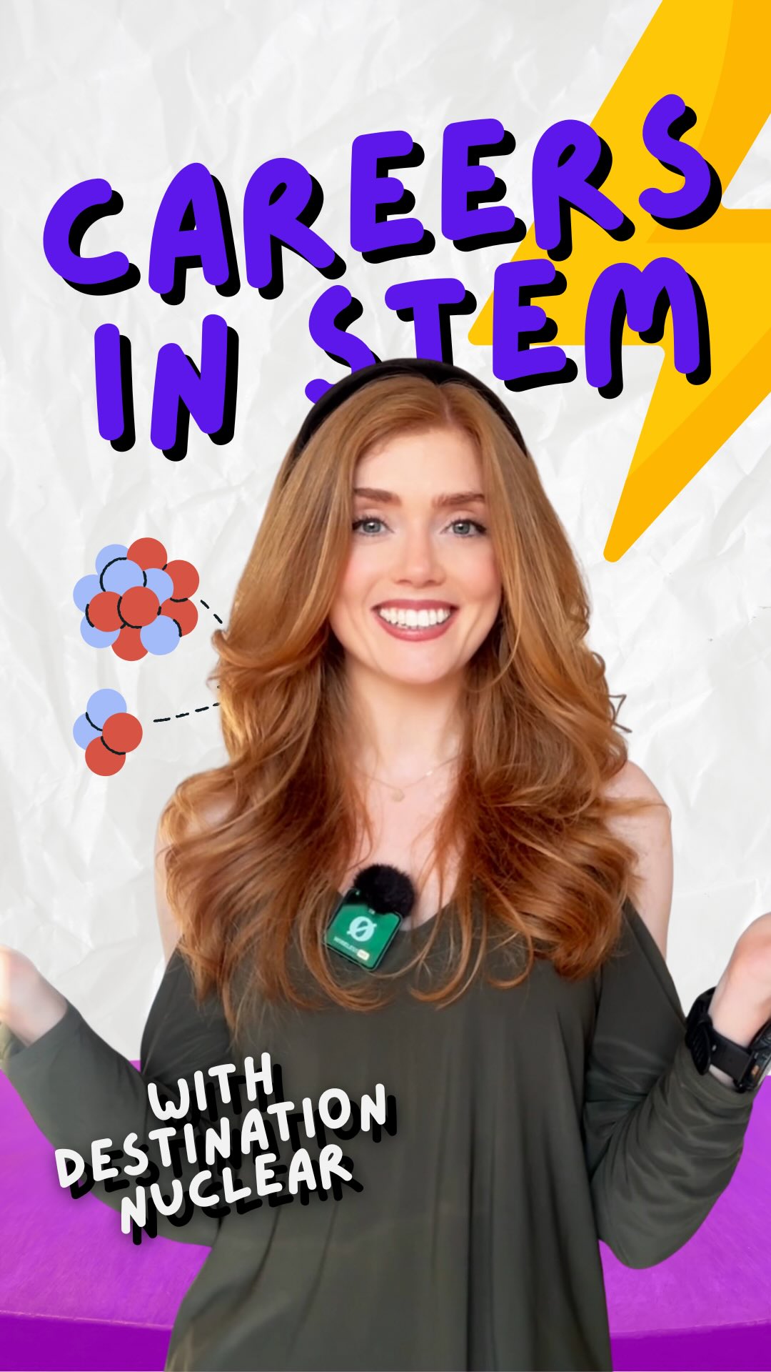 Be the power, behind the power 💪💥
#DestinationNuclear #STEM #STEMcareers #energy #ad