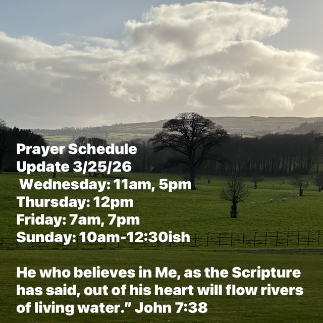 For updates and full schedule go to
www.lighthop.org
Lighthouse of Prayer
1011 N 26th St
Kalamazoo, MI 49048
Streaming link at www.lighthop.org
Not forsaking the assembling of ourselves together, as is the manner of some, but exhorting one another, and so much the more as you see the Day approaching. Hebrews 10:25
Brethren, pray for us.
1 Thessalonians 5:25