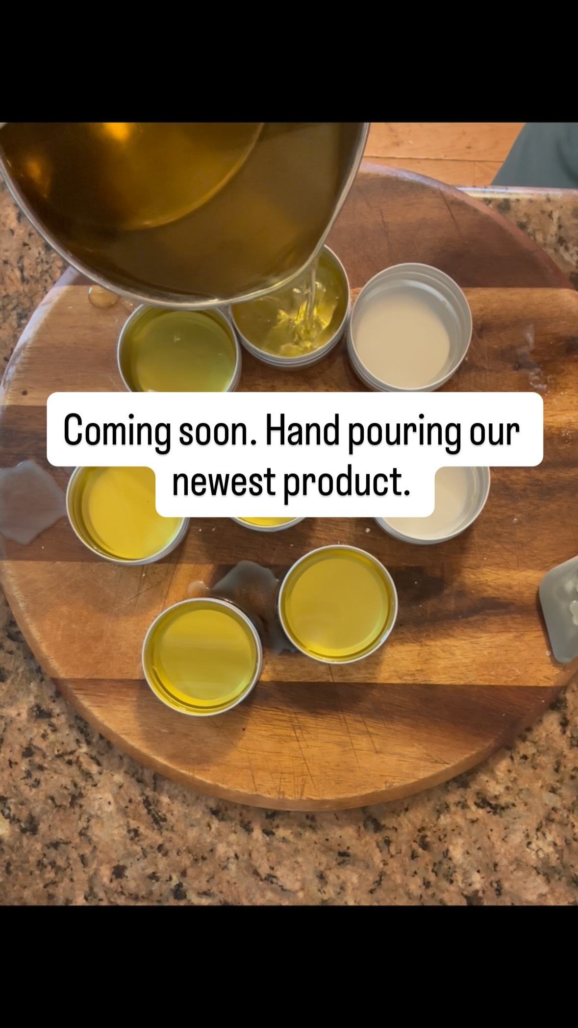 Hand pouring another batch of our seasoning oil, get ready to grab yours soon off of the website.
As a ‘thank you’ we’re going to add a tin to a customers order who recently purchased on our last drop.
#carbonsteel #virginia #handmade #madeintheusa #handforged