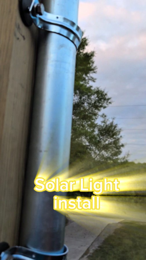 #solar#lighting#installation#security#batterypowered