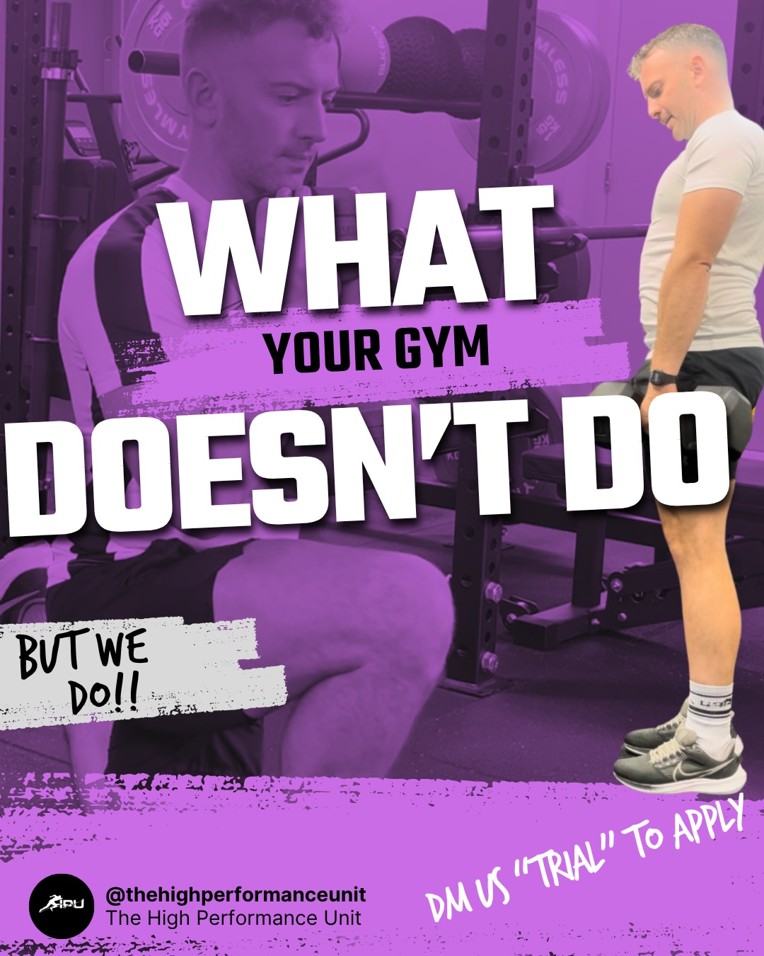 Why is it that when people start in @thehighperformanceunit that they stick at it?
Not like with other gyms?
It’s because we do don’t do things the same as other gyms!
Read some of the differences that may seem small in an overall context! But are massive for long term success!
