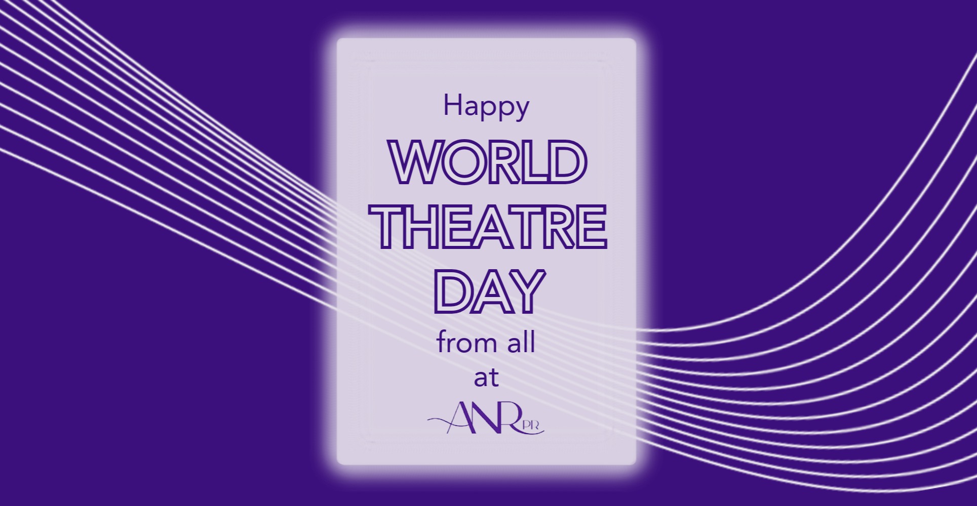 Happy World Theatre Day everyone!
How will you be celebrating?