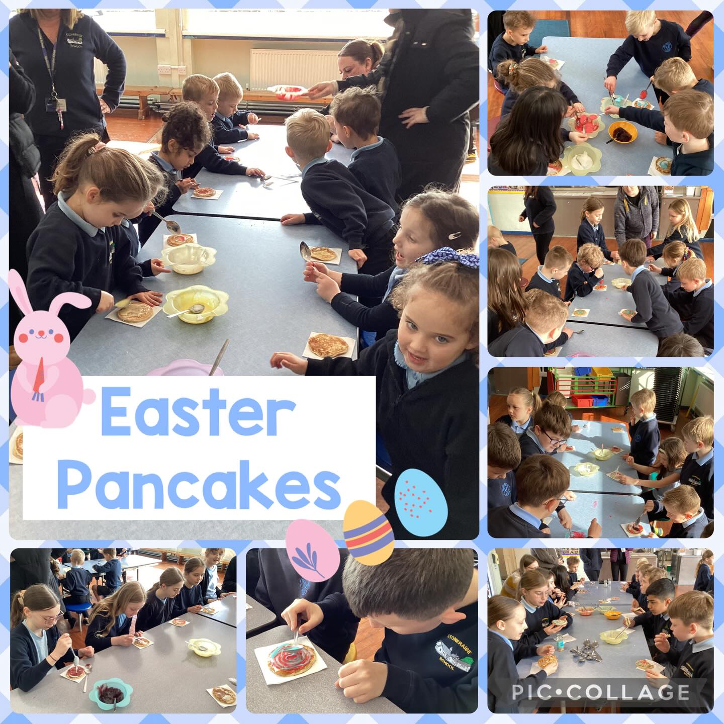 Decorating their own pancake to enjoy at break time was lovely surprise for many pupils today.
They look delicious! 😋