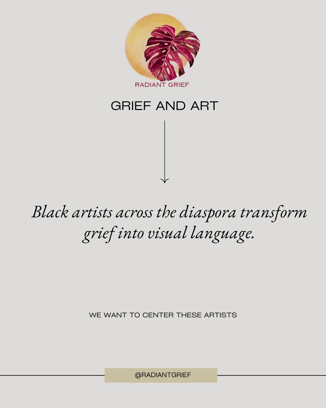 If you're a Black artist working with grief, loss, mourning, memory, absence, or ritual, or if you know someone who is, we want to write about your craft and share it widely.
Over the next few months, we'll be writing about art and grief. We want to honor and highlight the Black artists who have been doing this work.
We want to learn, share and build a deeper language for what we carry and what we create.
DM me or email janvieve@alignedstrategiesconsulting.com
Let's make visible what has been held, what has been silenced, and what refuses to disappear.
#BlackArt #BlackArtists #GriefArt #ContemporaryArt #DiasporaArt #ArtAndGrief #DeathArt #MourningArt #RitualArt #BlackCreatives #VisualCulture #ArtistsCommunity #BlackCulture #GriefWork #MemoryArt #AbsenceAndPresence #DiasporaVoices #ArtistsOfColor #CallForArtists