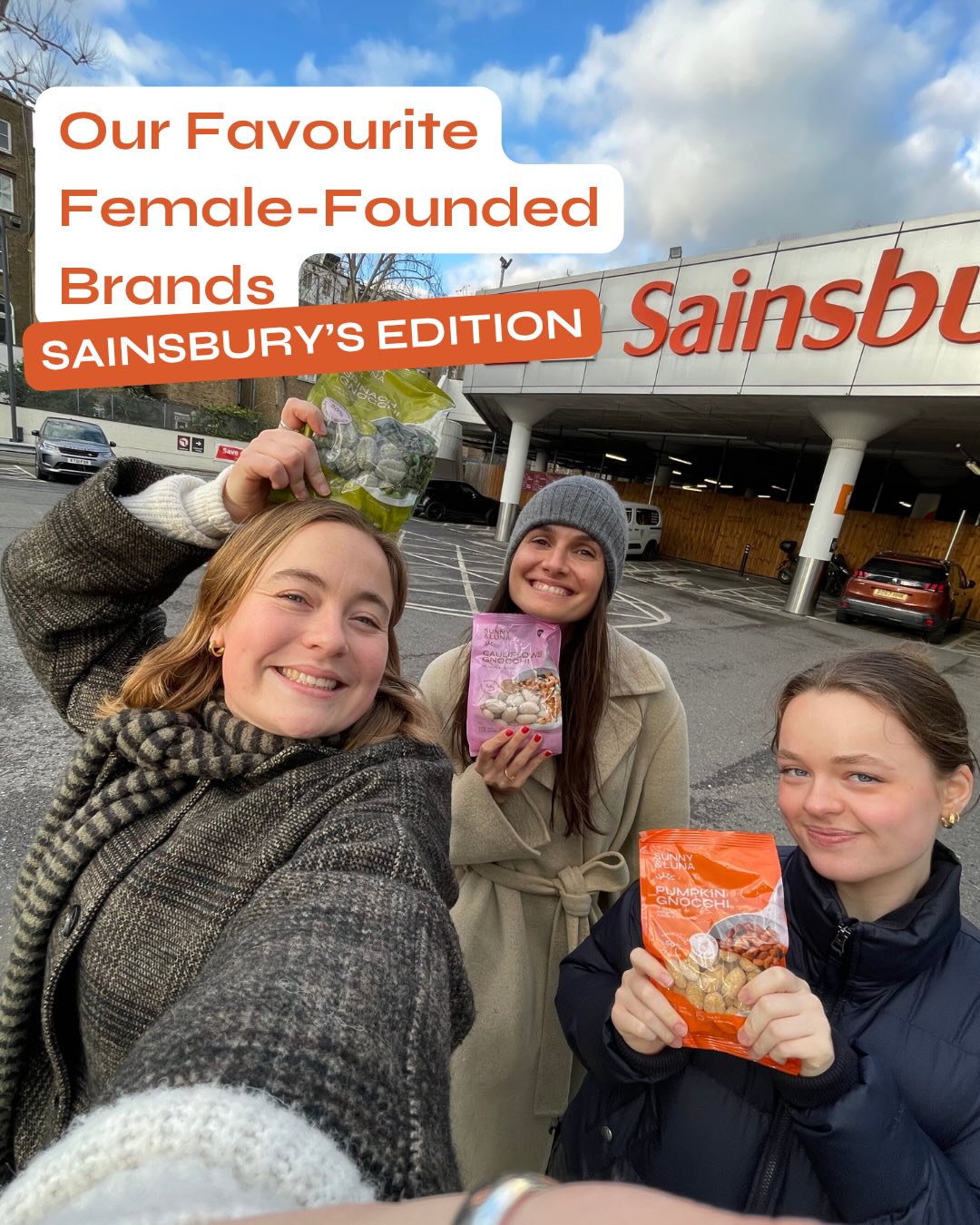 Here are some of Sunny & Luna’s top female-founded picks, all available at @sainsburys 🧡
Supporting women in business doesn’t have to mean going out of your way.
Drop your own picks in the comments, we’re always looking for new ones🫶🏼