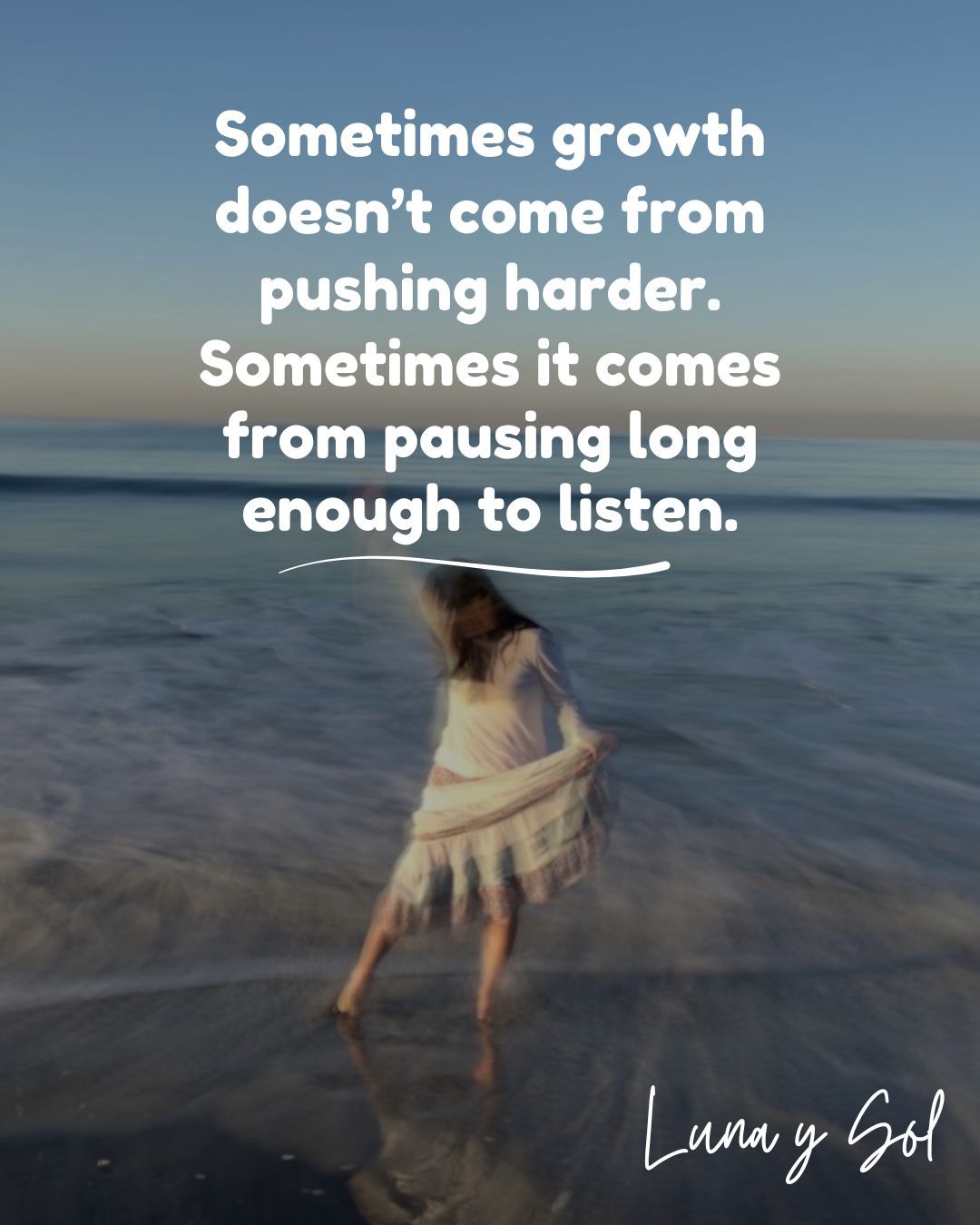 Sometimes the most important step forward is a pause.
A moment to breathe.
To listen.
To reconnect with what truly matters.
#LunaYSol
#InnerBalance
#PauseAndListen
#PresentMoment