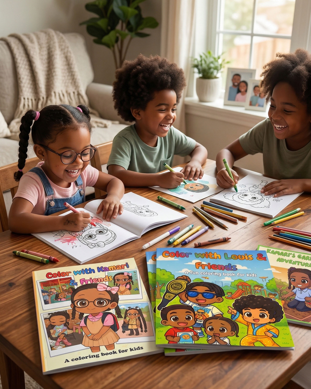 Today’s spotlight: creativity that feels like home. 🌱✨
Our Set‑Apart Seedlings coloring books—Color with Kamari & Friends, Color with Louis & Friends, and Kamari’s Garden Adventure—invite kids into joyful scenes filled with friendship, imagination, and everyday adventures.
These books help little ones explore their world with confidence and heart.
See the full collection:
👉 https://www.qodeshpublishing.com/set-apart-seedlings
#SetApartSeedlings #ColoringBooksForKids #CreativeKids #RepresentationMatters #FamilyFun #ChildrensBooks
#Afrofuturism #CushHeritage #QodeshPublishing #KidsLit #DiverseComics #StoryThatMatters #FamilyReads #SpeculativeFiction