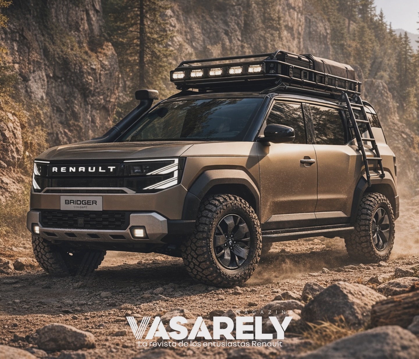 ¿Camperos Renault? No es la primera marca que llega a la mente a la hora de pensar en un vehículo de este tipo, y eso ocurre porque sus propuestas han sido diferentes. Ser creadores de modelos como el Colorale en los años 50 o el mismo R4 en los 60 le permitió desarrollar vehículos capaces de llegar a todas partes.
Renault ha logrado producir interesantes modelos con habilidades off-road a partir de su esencia robusta, así como también gracias a aliados como Sinpar y, en las últimas décadas, Nissan. Entre todos los modelos con este ADN —como Kangoo, Scénic 4x4, Koleos, Duster, entre otros—, poco hemos visto del campero tradicional: ese que marcas como Willys popularizaron en los años 50, con el repuesto expuesto y un espíritu libre y aventurero, de esos que se ven mejor llenos de barro que limpios.
Sin embargo, Renault sí lo ha intentado, aunque desde sus plataformas tradicionales, lejos de un chasis independiente o reductoras. Podemos citar las series Rodeo, basadas en los modelos R4, R5 y R6, así como toda la línea SUV de Duster, cuyo nombre evoca un campero de los años 80 vendido en el Reino Unido y que en Colombia conocimos como Dacia 10.
Hoy, la ilusión se renueva con la presentación del concepto Bridger, un modelo llamado a recoger todo este legado bajo una interpretación más cercana al campero tradicional, sin renunciar al valor tecnológico que exige el mercado actual.
¡Esperamos que su configuración y desempeño, nos satisfaga tanto como lo hizo su aspecto!
