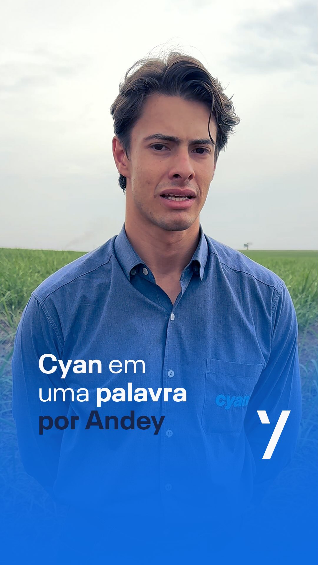 Cyan em uma palavra para Andrey, nosso executivo de vendas.
Sempre presente. Sempre que precisar.