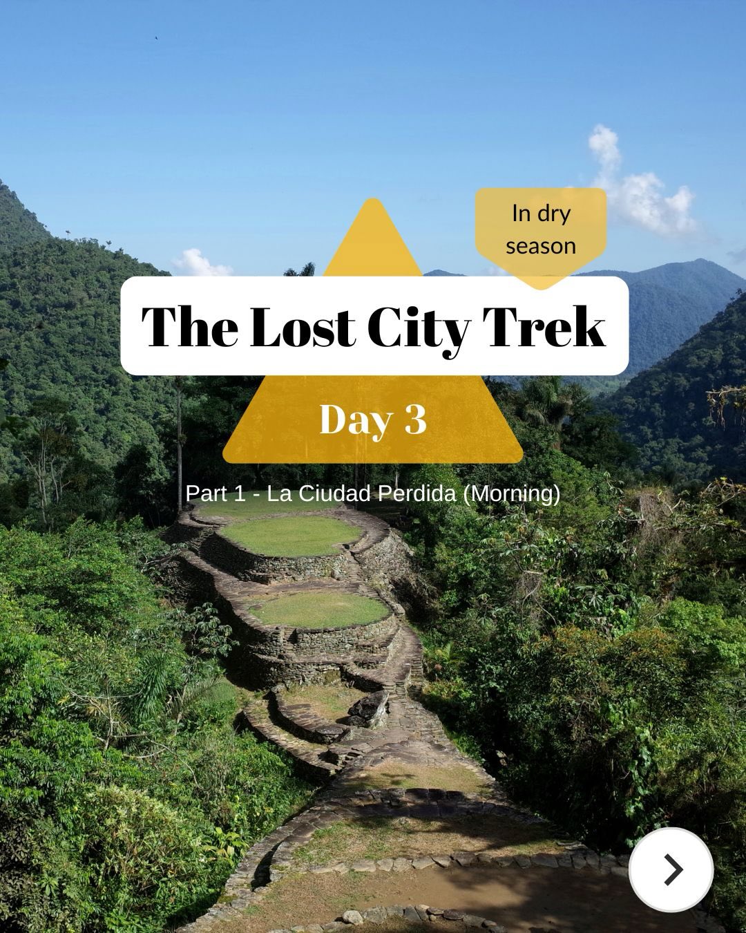 Day 3… the moment everything becomes worth it.
After 1,200 ancient steps, we arrive at Ciudad Perdida—a place that feels alive with history and energy.
Surrounded by jungle and waterfalls, the Lost City offers a rare sense of stillness and presence.
Deeply sacred to the indigenous communities of the Sierra Nevada, this ancient city is more than a destination—it is a place of cultural and spiritual significance.
Día 3… el momento en que todo cobra sentido.
Tras 1200 escalones ancestrales, llegamos a Ciudad Perdida, un lugar que rebosa historia y energía.
Rodeada de selva y cascadas, la Ciudad Perdida ofrece una singular sensación de quietud y presencia.
Profundamente sagrada para las comunidades indígenas de la Sierra Nevada, esta antigua ciudad es más que un destino: es un lugar de gran significado cultural y espiritual.
#LostCityTrek #CiudadPerdida #ColombiaNature #HikingAdventure #lasierranevadasantamarta