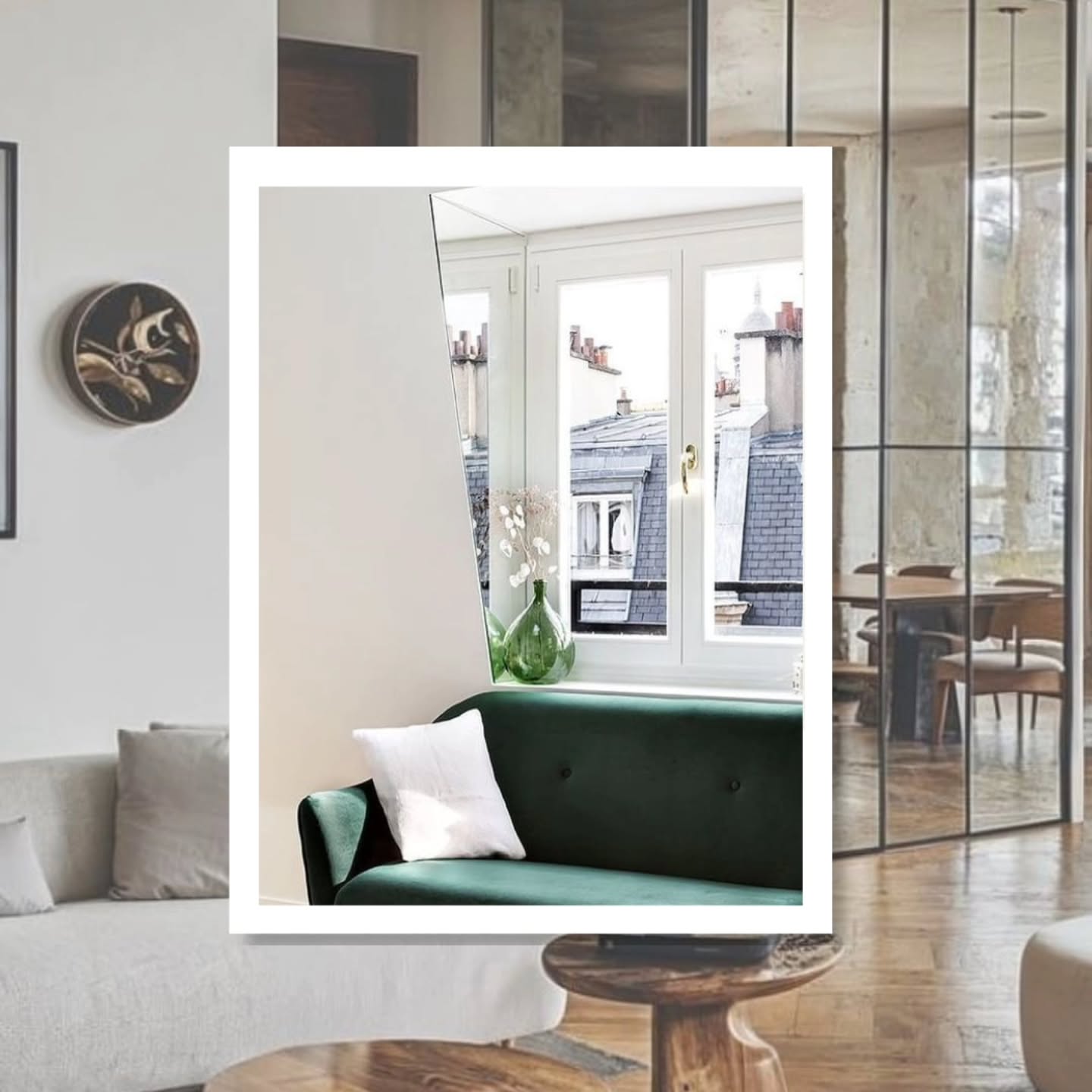 ASTUCE DECO :
Ajoute un miroir face à une source de lumière : Fenêtre, baie vitrée ou même lampe…
Le miroir va réfléchir la lumière et agrandir visuellement l’espace.
Résultat : Une pièce plus lumineuse, plus grande et plus agréable à vivre.
Simple, rapide… et ultra efficace.
Sources : Pinterest
---------------------------
Agence MH by Manon HAMAJDUK
Designer d’espaces diplômée basée à Saint-Etienne (42) et intervenant sur les alentours (Veauche, Montrond-les-Bains, Montbrison…) ainsi qu’à distance.
Pour me contacter pour votre projet :
06 82 89 18 13
m.hamajduk@outlook.fr
www.agencemh.com
#deco #decorationinterieur #agence #interiordesign #manonhamajduk