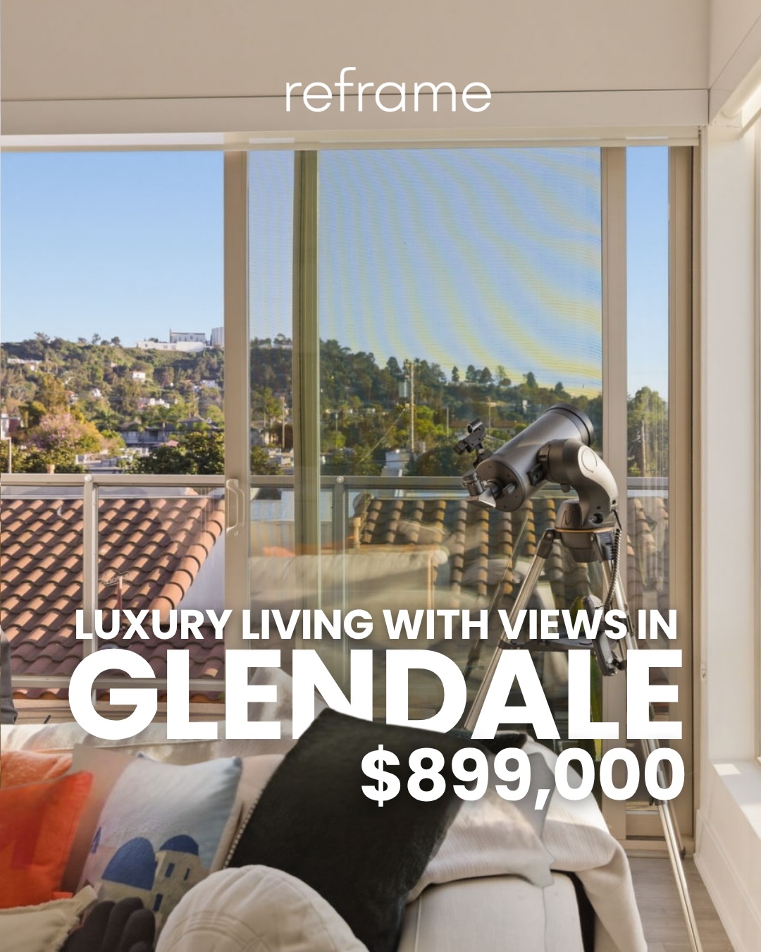 You’re going to love this stunning residence in Glendale!
Perched on the third level of Glendale’s premier contemporary condominium complex, this sun-filled home offers elevated city views that truly set it apart. Step inside and you’ll immediately notice the bright, open living space designed for both comfort and style. The beautifully updated kitchen is a true highlight, featuring a stylish backsplash, built-in wine fridge, and Samsung stainless steel appliances that are included — perfect for both everyday living and entertaining guests.
The entire home has been freshly repainted in high-quality hues and enhanced with custom blinds, creating a polished and modern feel throughout. The living area also features custom built-in storage and a seamless media center that flows effortlessly with the kitchen cabinetry for a cohesive designer look. Both bathrooms have been thoughtfully upgraded with sleek glass shower doors, new lighting, and dimmers to create the perfect ambiance. The primary suite offers a spa-like experience with a luxurious Jolie shower head — the perfect place to unwind at the end of the day.
If you’re looking for a stylish Glendale home with modern upgrades and incredible city views, this one is definitely worth seeing.
DM me to schedule a private tour before it’s gone!
Listed by Yours Truly ❤️
Kina De Santis __________
reframe | 02100629
714-932-6174 | kina@reframere.com
#GlendaleCA #GlendaleRealEstate #SoCalHomes #CondoLiving #LAHomes