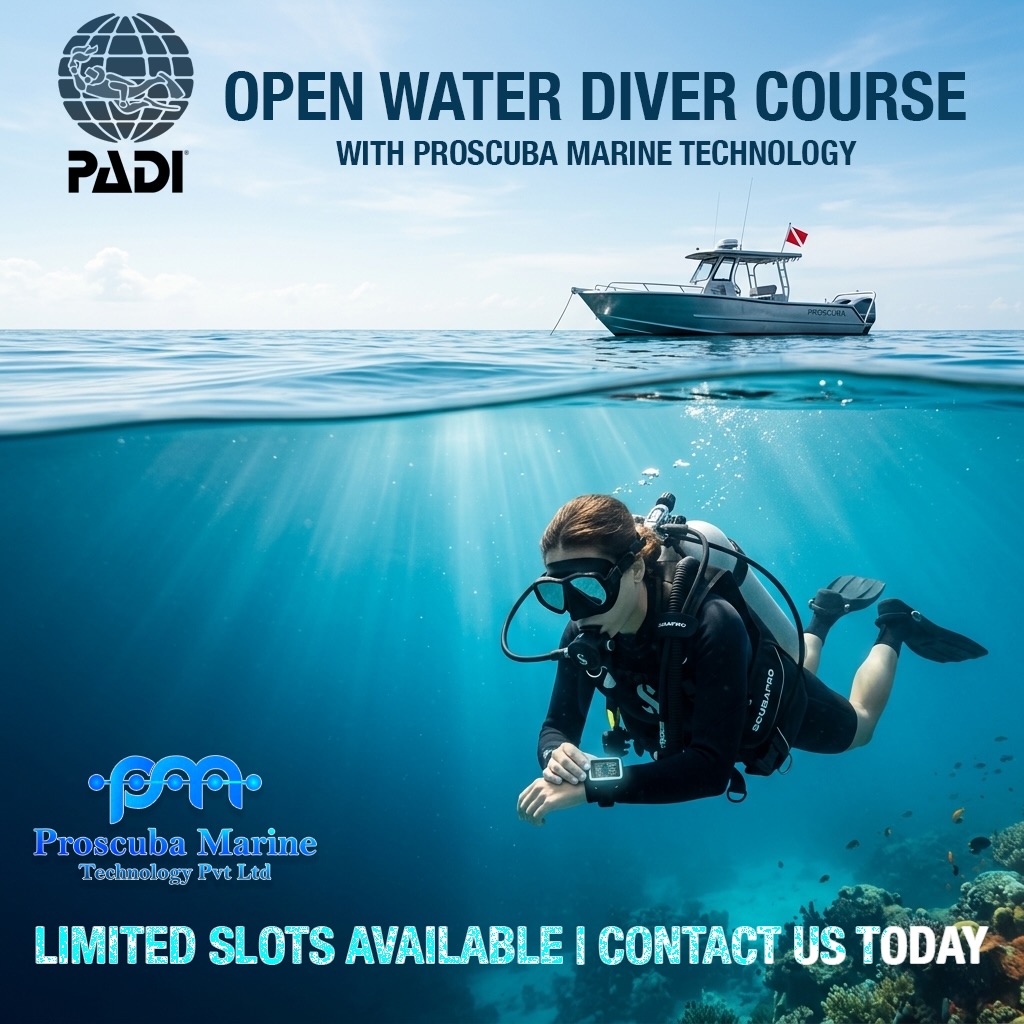 Ready to explore the ocean? Your passport to global diving starts here in the beautiful coastal waters of Pondicherry! Get your PADI Open Water Diver Certification with our professional instructors and earn the internationally recognized qualification to dive up to 18 metres anywhere on the planet. 🌍
What to expect in your 3-4 day course:
🔹 Comprehensive Dive Theory & Confined-Water Skills
🔹 4 thrilling Open-Water Training Dives in Pondicherry
🔹 Hands-on experience with state-of-the-art SCUBAPRO gear
🔹 Flexible scheduling designed for working professionals and visitors!
No prior scuba experience is necessary—just a basic ability to swim and a passion for adventure. (Open to ages 10+).
Course details: Link in bio
📍 Location: Pondicherry, India
Spaces are limited! Tap the link in our bio to secure your spot today, or contact us directly at +91-7397774541. Let’s start your underwater journey! 👇
#PADI #OpenWaterDiver #ScubaDivingIndia #Pondicherry #ProscubaMarineTechnology