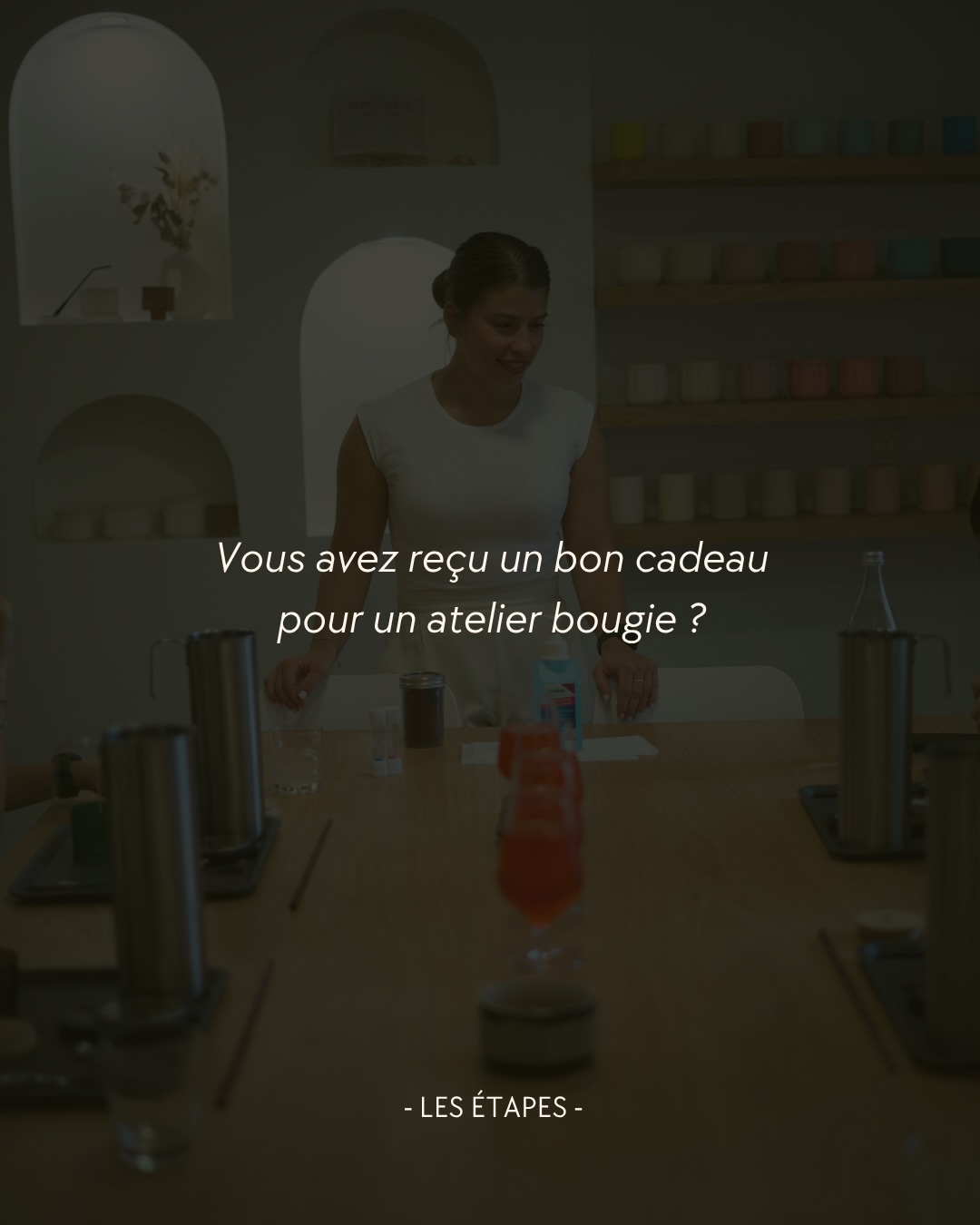 Vous avez un bon cadeau pour un atelier bougie ?
Découvrez comment en profiter. 🕯️
#slowlife #candle #atelierbougie #bougieparfumée