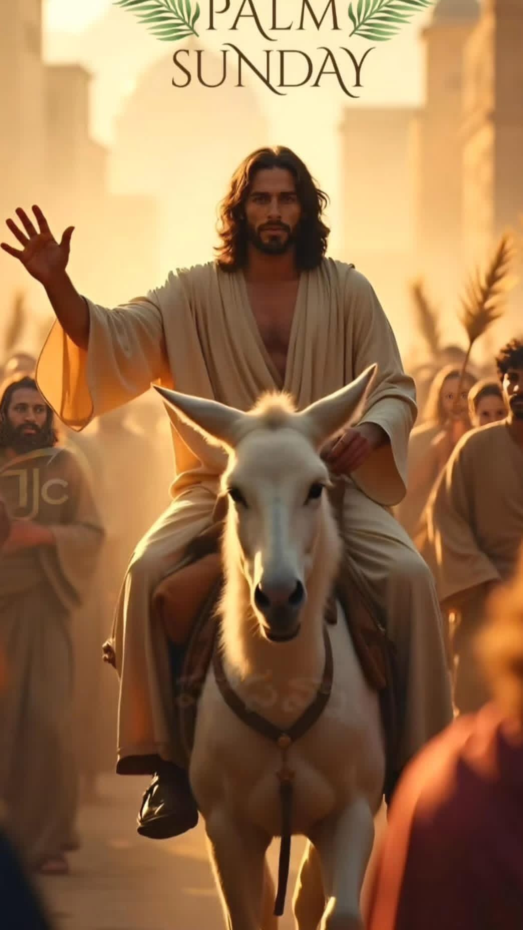 Will you only raise your palm or will you follow the King? ✝️🌿
✨✨✨✨
#jesus #truth #palmsunday #kingofkings #bible