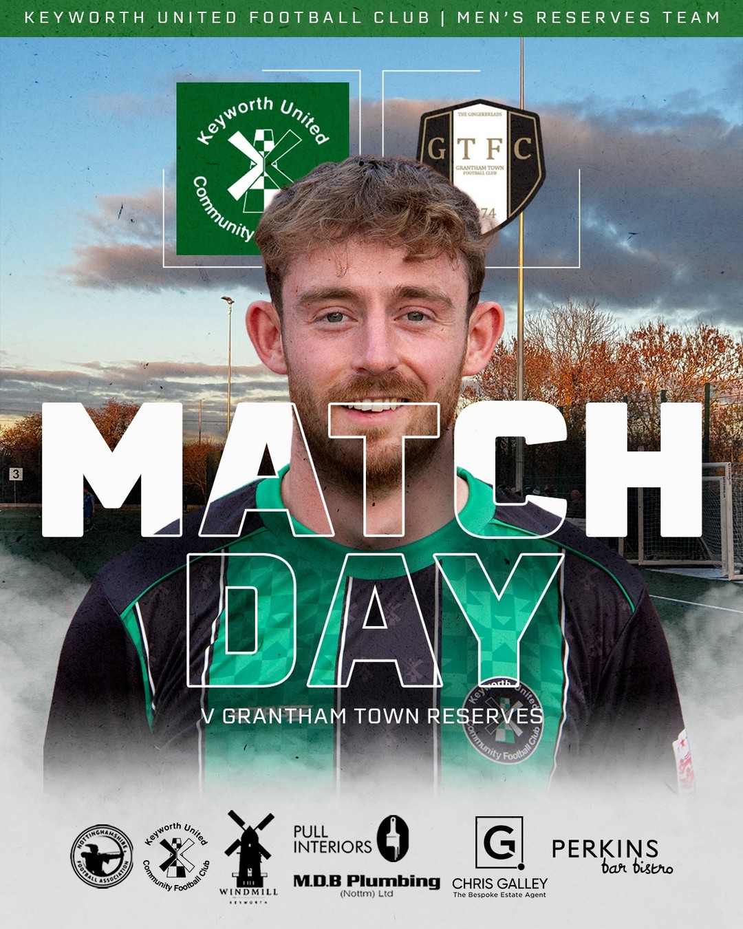 NEXT UP ⤴️ | Keyworth United Men's Reserves
Our Keyworth United Reserves team are in action on this glorious March weekend as they welcome Grantham Town Reserves to Platt Lane.
📆 Saturday 29th March
🏟️ Platt Lane, Keyworth NG12 5GE
🕗 15:00 KO
#UTG | #COYG | @NottsSeniorLge