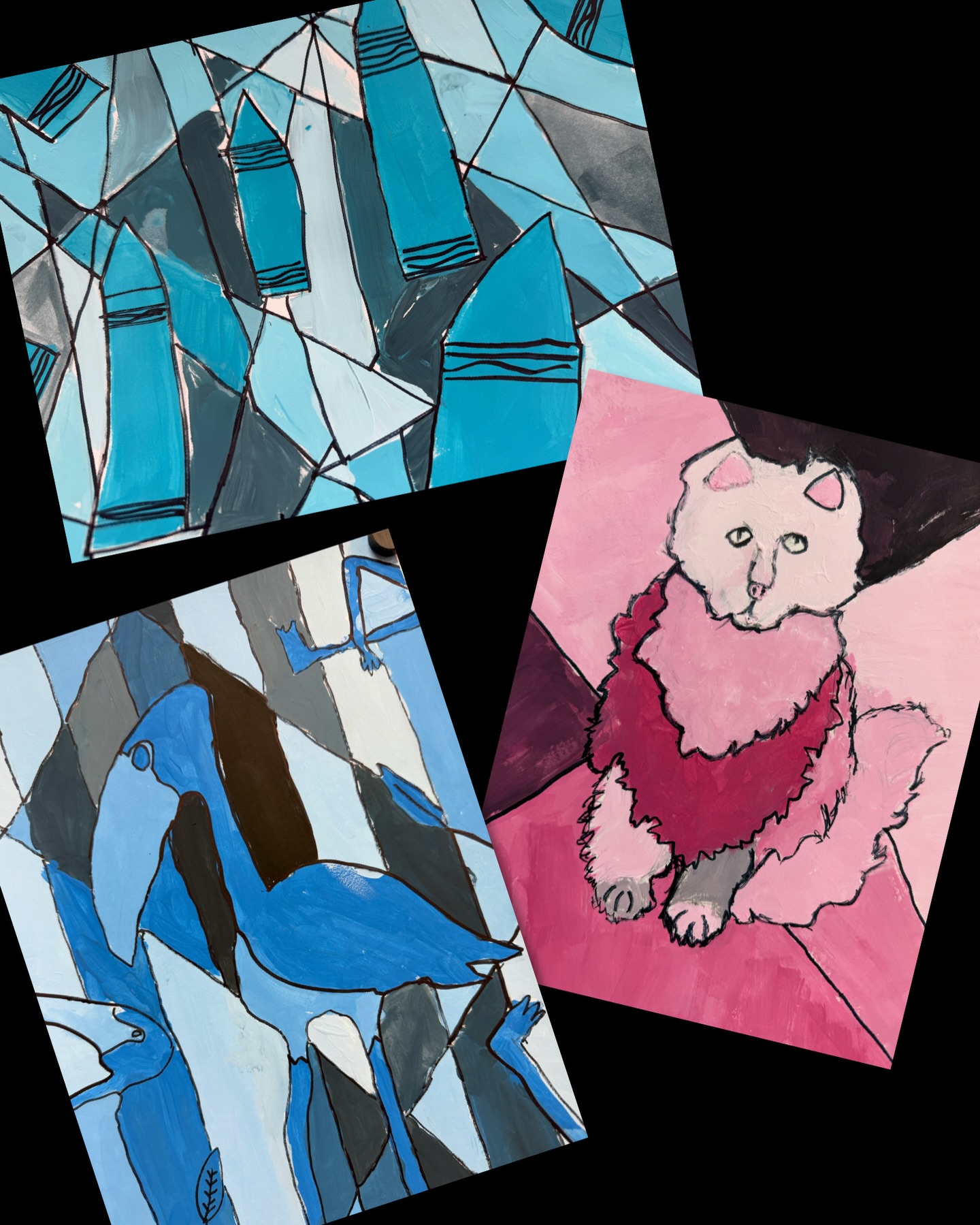 My aged 9-11 artists learned how to create tints and shades, then created amazing monochromatic designs. My artists are truly remarkable!
Monochromatic: “one color”. Using one main hue, white and black only, mixing new tints and shades to create a very full harmonious palette. This is essential for developing understanding of value & contrast, while strengthening observational and painting skill. GREAT job artists!
#artclasseswithmaryshadbolt #artschoolnj arted arteducation njartclasses denvillenj artmattersnj arthistory artctulture colortheory elementaryart dbae crosscurricular elementsandprinciplesofart morriscountynj njart denvillenj nnj