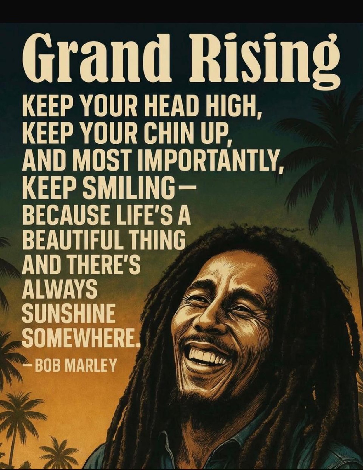 Grand Rising one & all❤️💛💚🖤