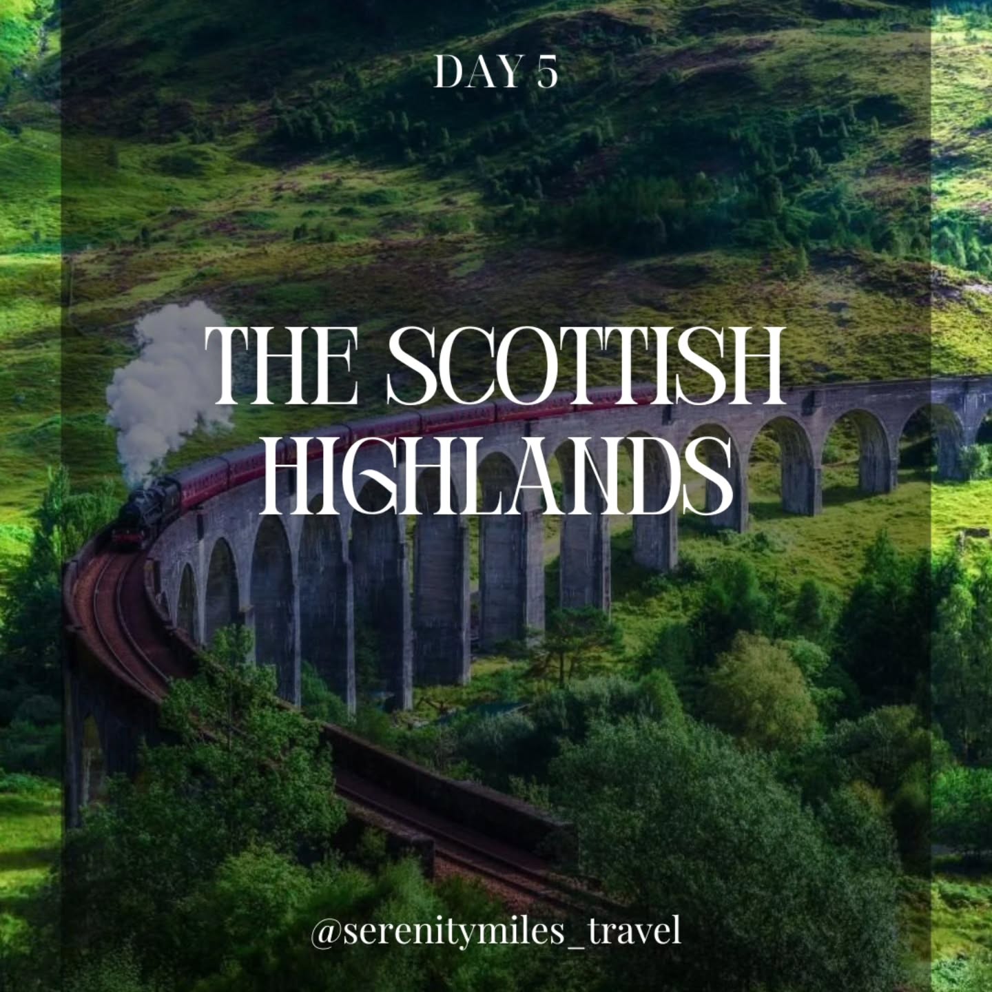 Day 5 in the Scottish Highlands reveals a captivating blend of legend, nature, and refined gastronomy
⠀
• Historic Discovery: Visit Urquhart Castle – dramatic 13th-century ruins overlooking Loch Ness, steeped in legends of Nessie and Scotland’s turbulent past, with panoramic views from Grant Tower
⠀
• Lunch at @thelovatlochness – a charming boutique stay blending Victorian heritage with contemporary Highland hospitality
⠀
• Harry Potter fans, get ready!
⠀
Next stop is Glenfinnan, home to the famous Glenfinnan Viaduct – the very bridge across which the Hogwarts Express travels from April to October on its way to the school of witchcraft and wizardry
⠀
• Arrival at @inverlochycastlehotel – one of Europe's finest luxury castle hotels located amongst the glens, lochs and mountains of Scotland
⠀
Inverlochy Castle is the starting point for unforgettable adventures
⠀
• Dinner at Seasgair by Michel Roux Jr. – a refined five-course tasting experience celebrating the finest local ingredients, served with precision, creativity, and a sense of occasion
⠀
Led by two-Michelin-starred chef Michel Roux Jr., the restaurant is crafted to create the feeling of dining in a private home, in a relaxed and convivial setting among friends
⠀
➡️ Get in touch with our Luxury Travel Specialists on +44 746 786 23 53 | reservations@serenitymiles.com