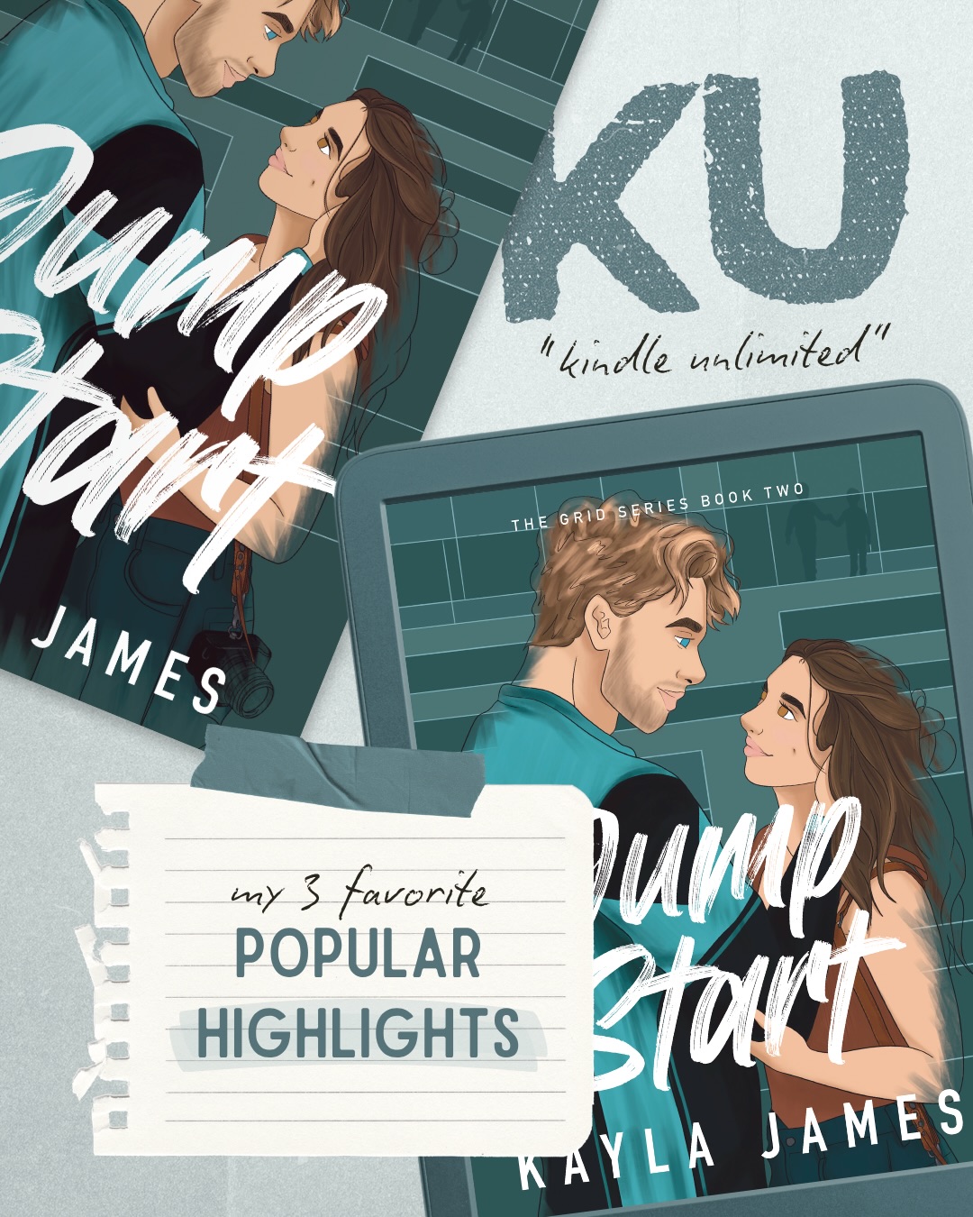 Love and hate having to pick only three favorites. I do it to myself EVERY. SINGLE. TIME.
What was your favorite Jace and Kinsley moment? Share it in the comments!
Read Jump Start, a second chance sports romance, ๐ง๐ข๐๐๐ฌ on KU, paperback, and audio.
๐ฉต formula 1
๐ golden retriever mmc
๐ฉต found family vibes
๐ single parents
๐ฉต swoony and spicy
#sportsromance #kindleunlimitedromance #secondchanceromance #bookrecommendations #spicyromancebooks
โ
author kayla james, jump start kayla james, sports romance books, book aesthetic, formula 1, steamy romance, romance reader, book recs, book boyfriends, single dad romance, the grid series
